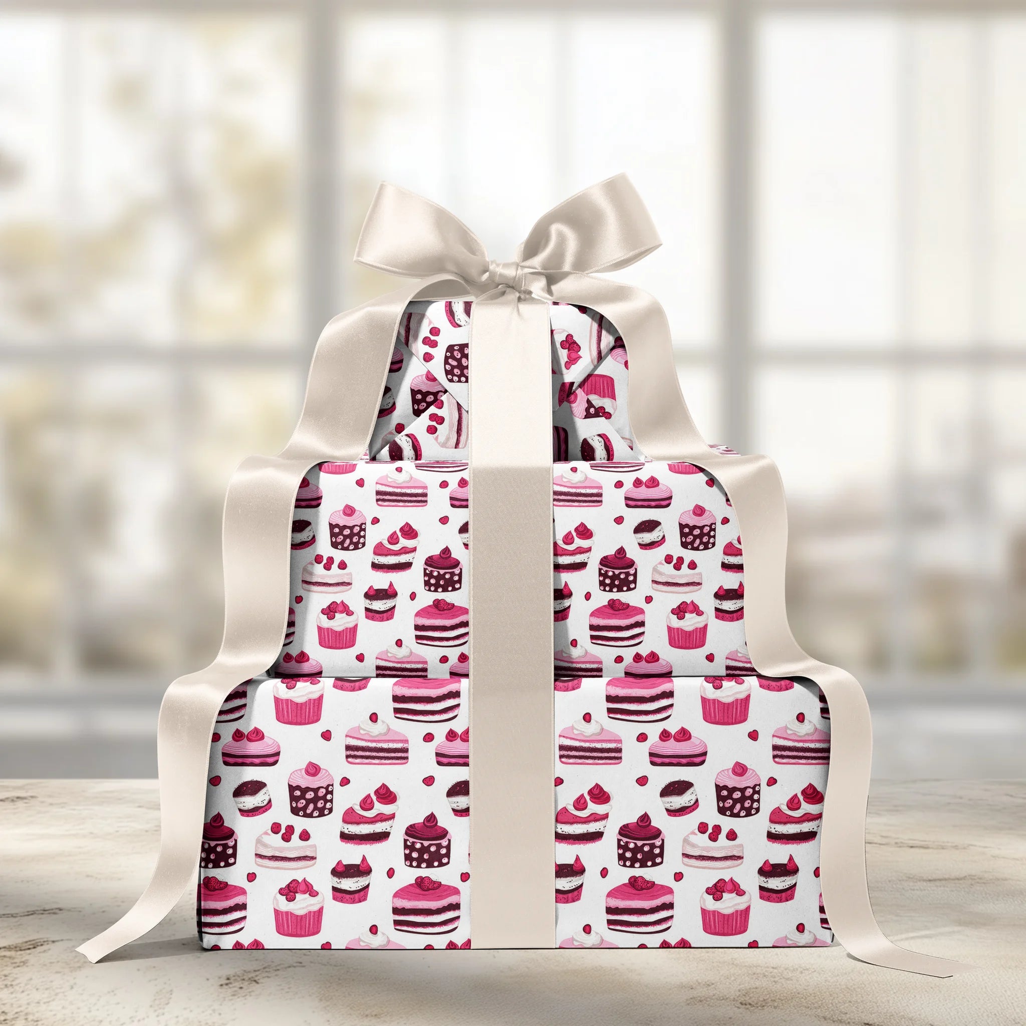 Piece Of Cake Gift Wrapping Paper