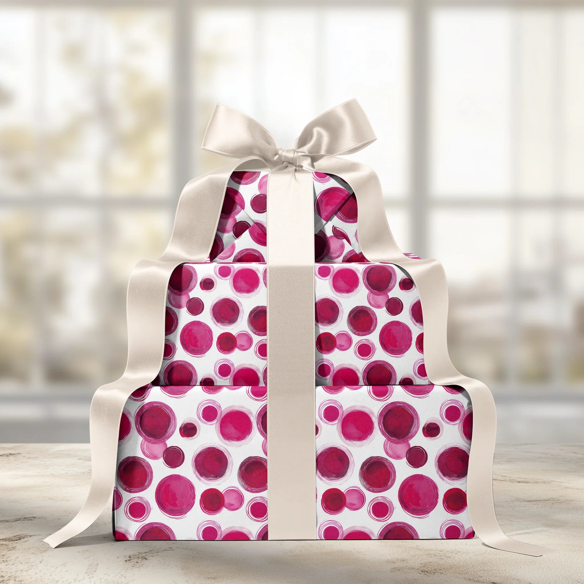 Berry Loopy Gift Wrapping Paper