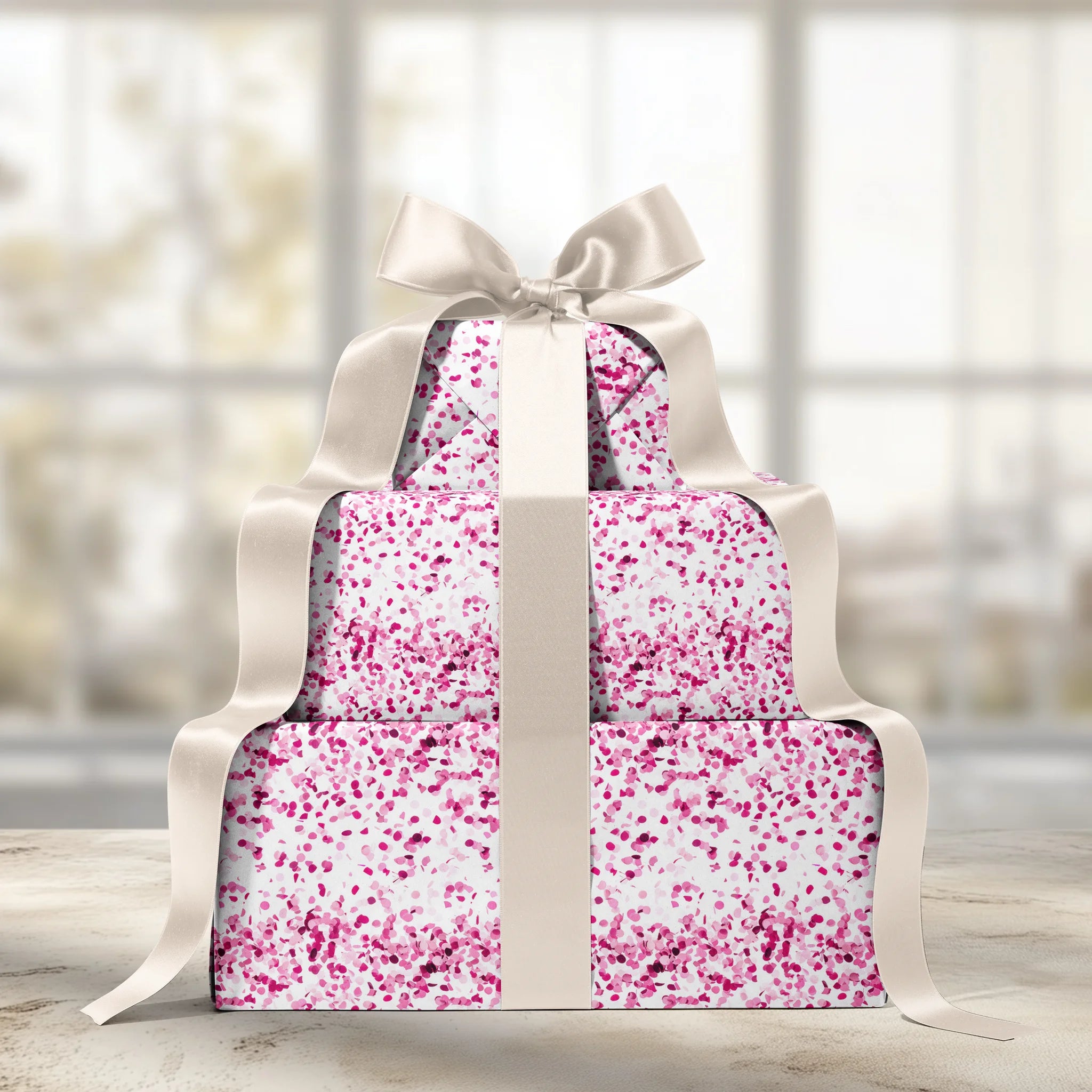 Sprinkle Me Pink Gift Wrapping Paper