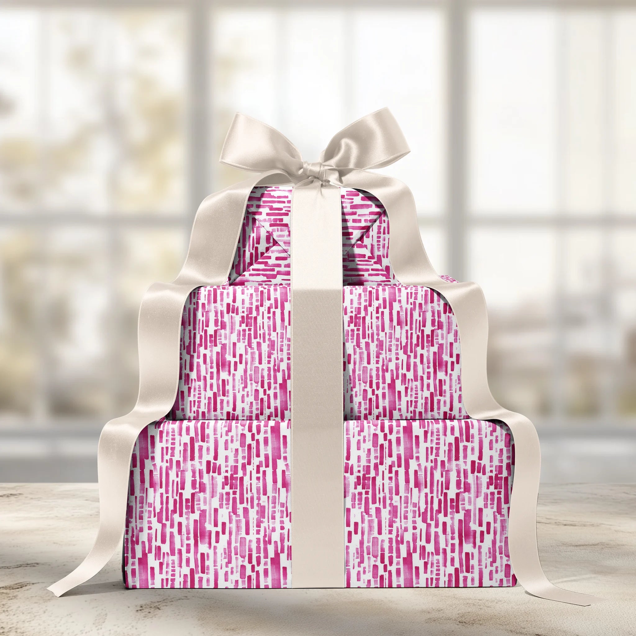 Messy Yet Marvelous Gift Wrapping Paper