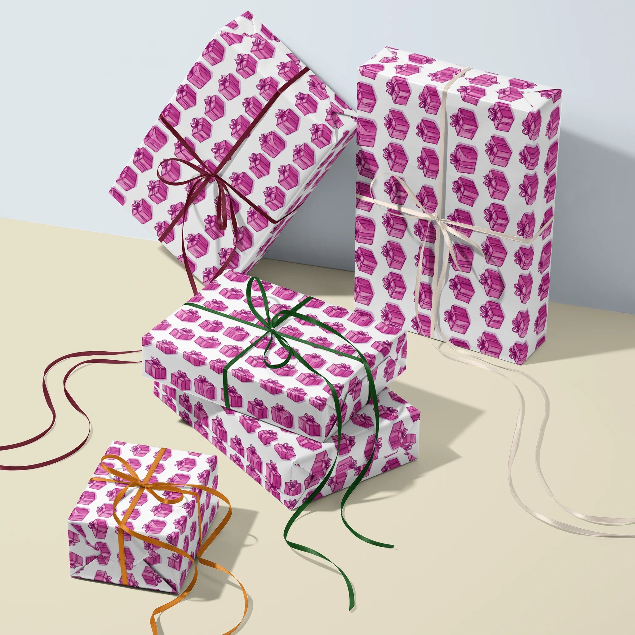 Boxed In Bliss Gift Wrapping Paper