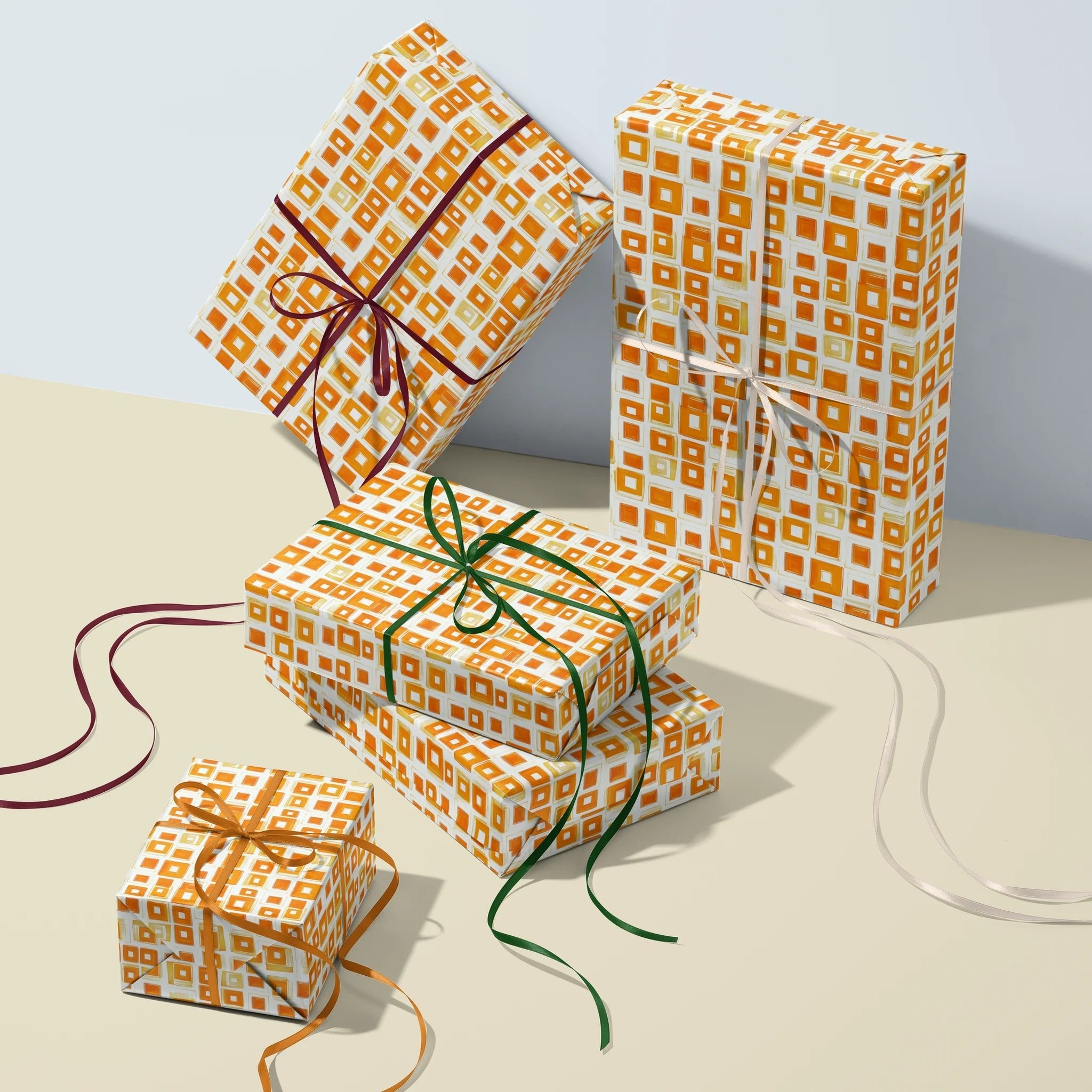 Box It Over Gift Wrapping Paper