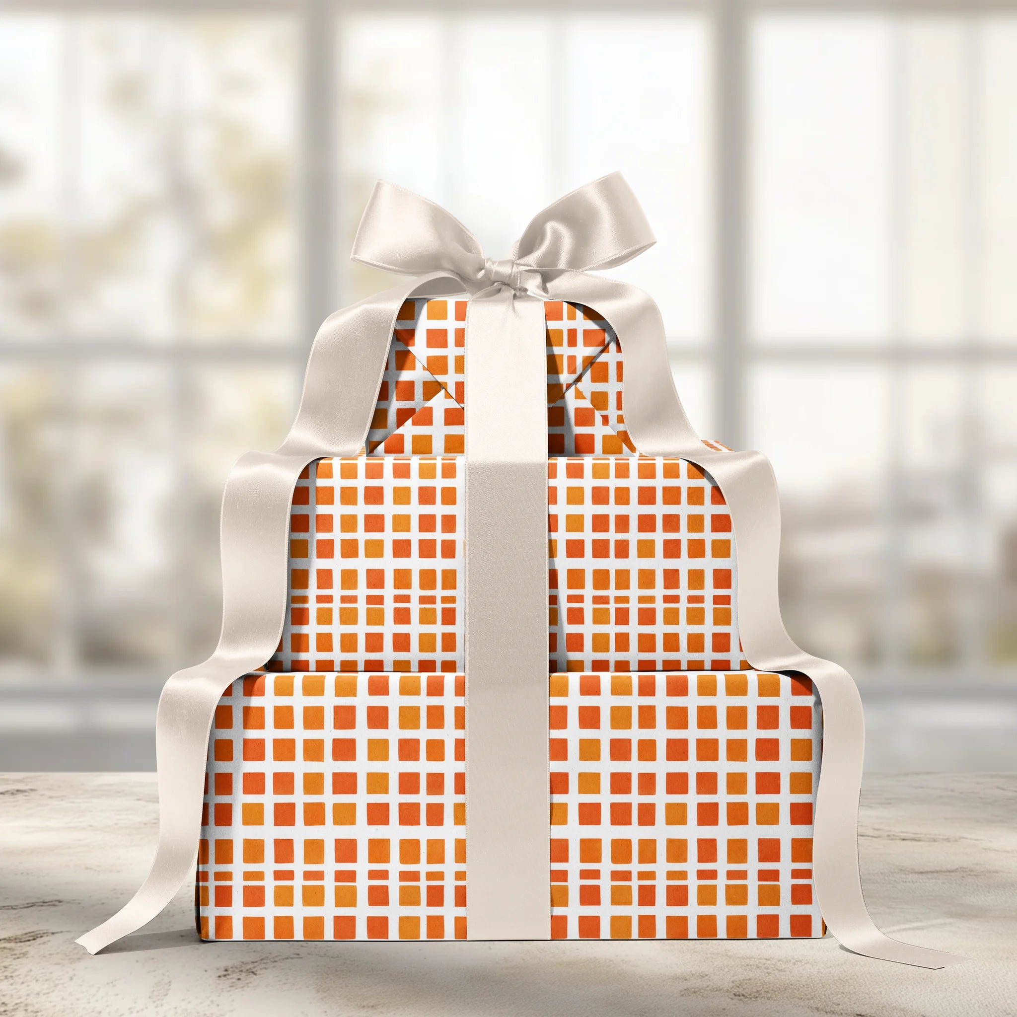 Block By Block Gift Wrapping Paper