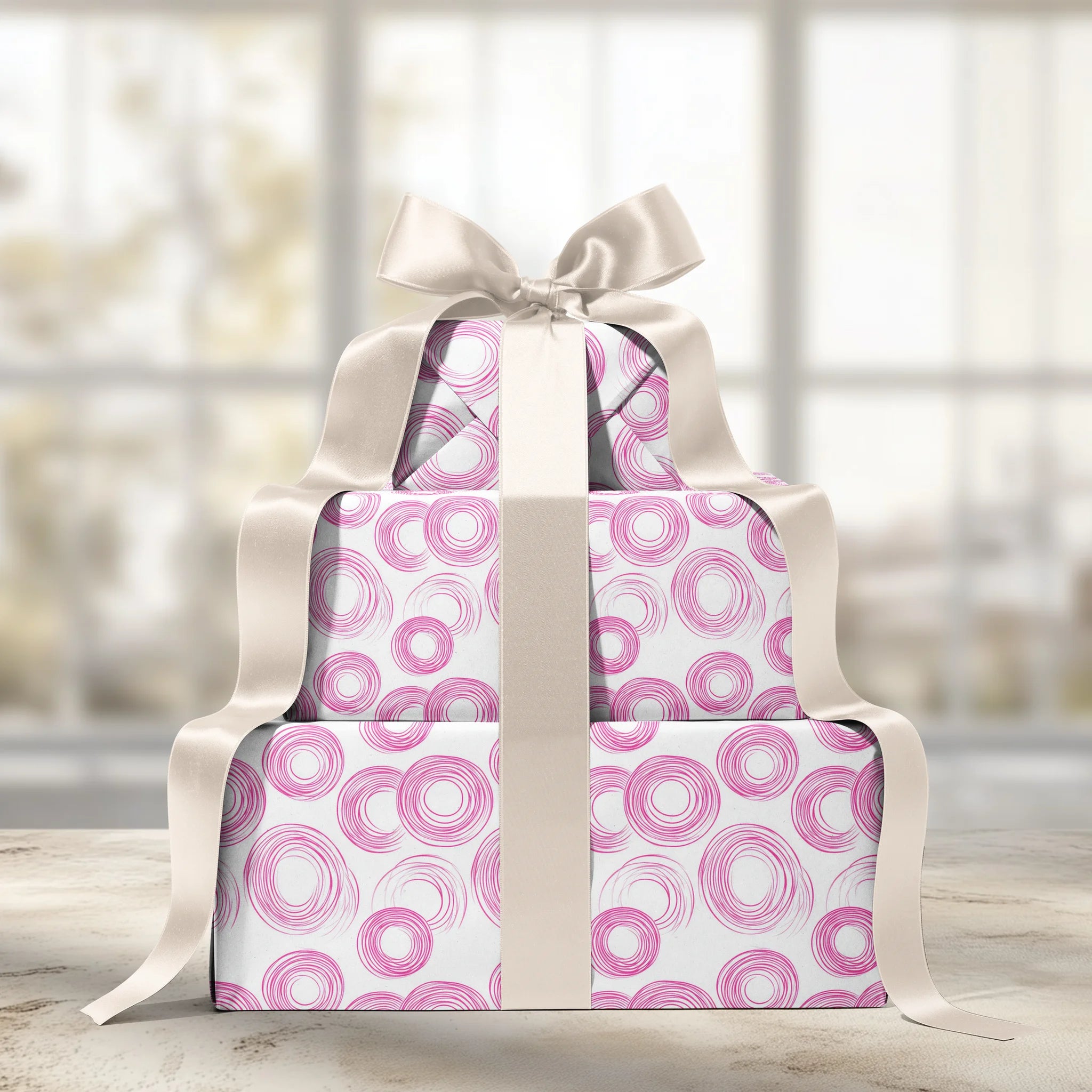Whirl-Worthy Gift Wrapping Paper