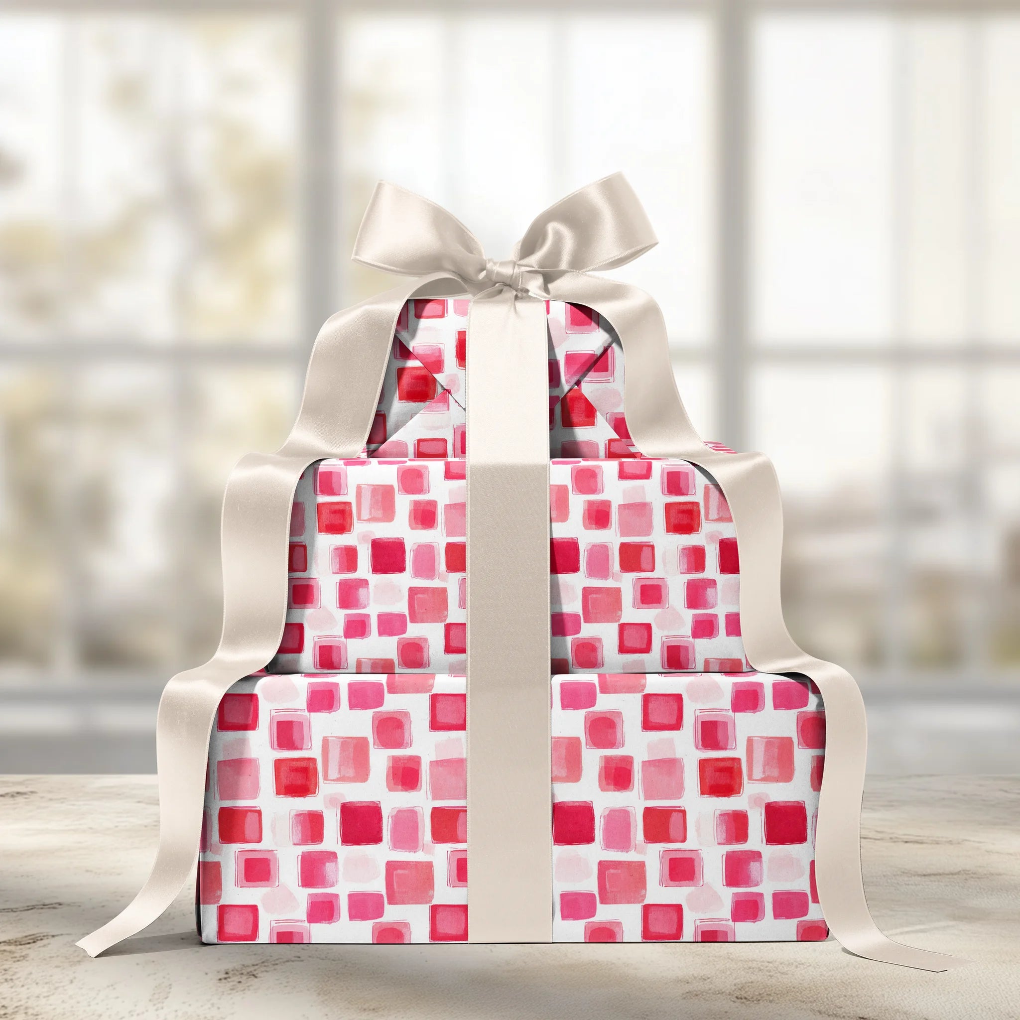 Square Dance Gift Wrapping Paper
