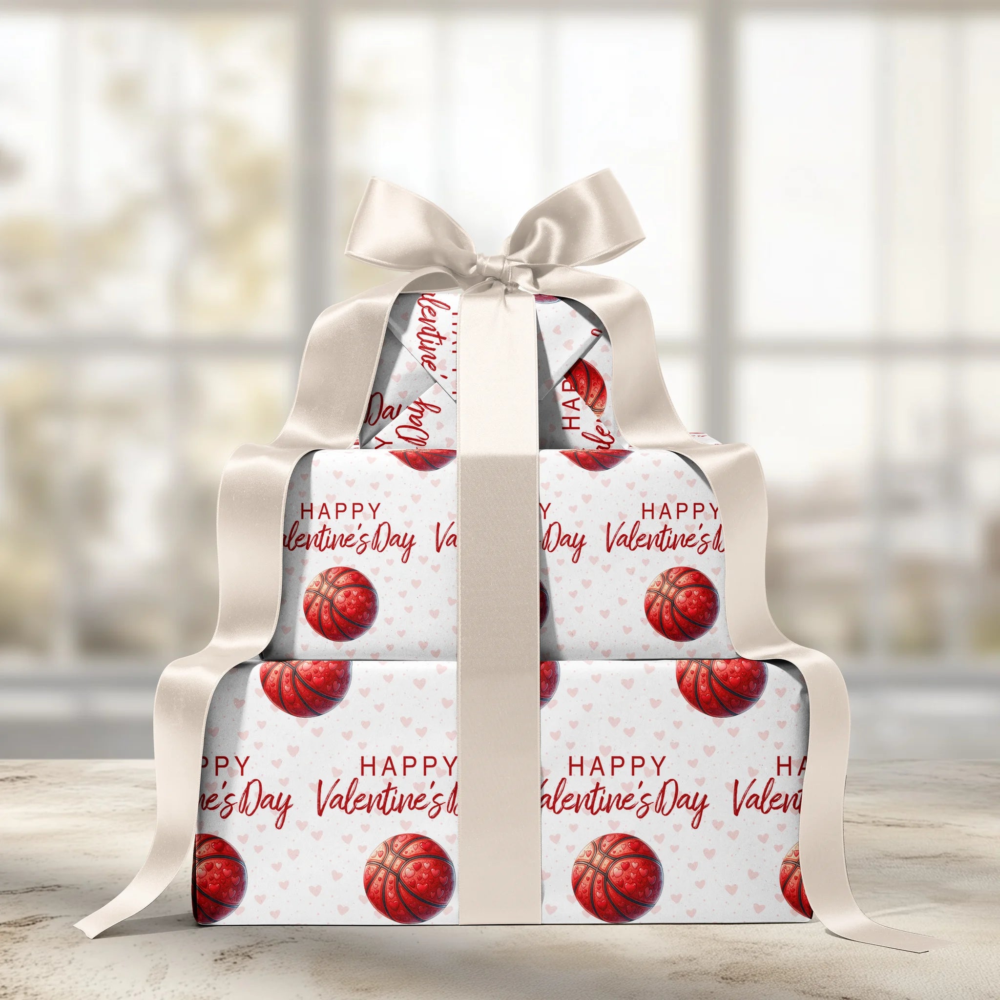 Playmaker Valentine Gift Wrapping Paper