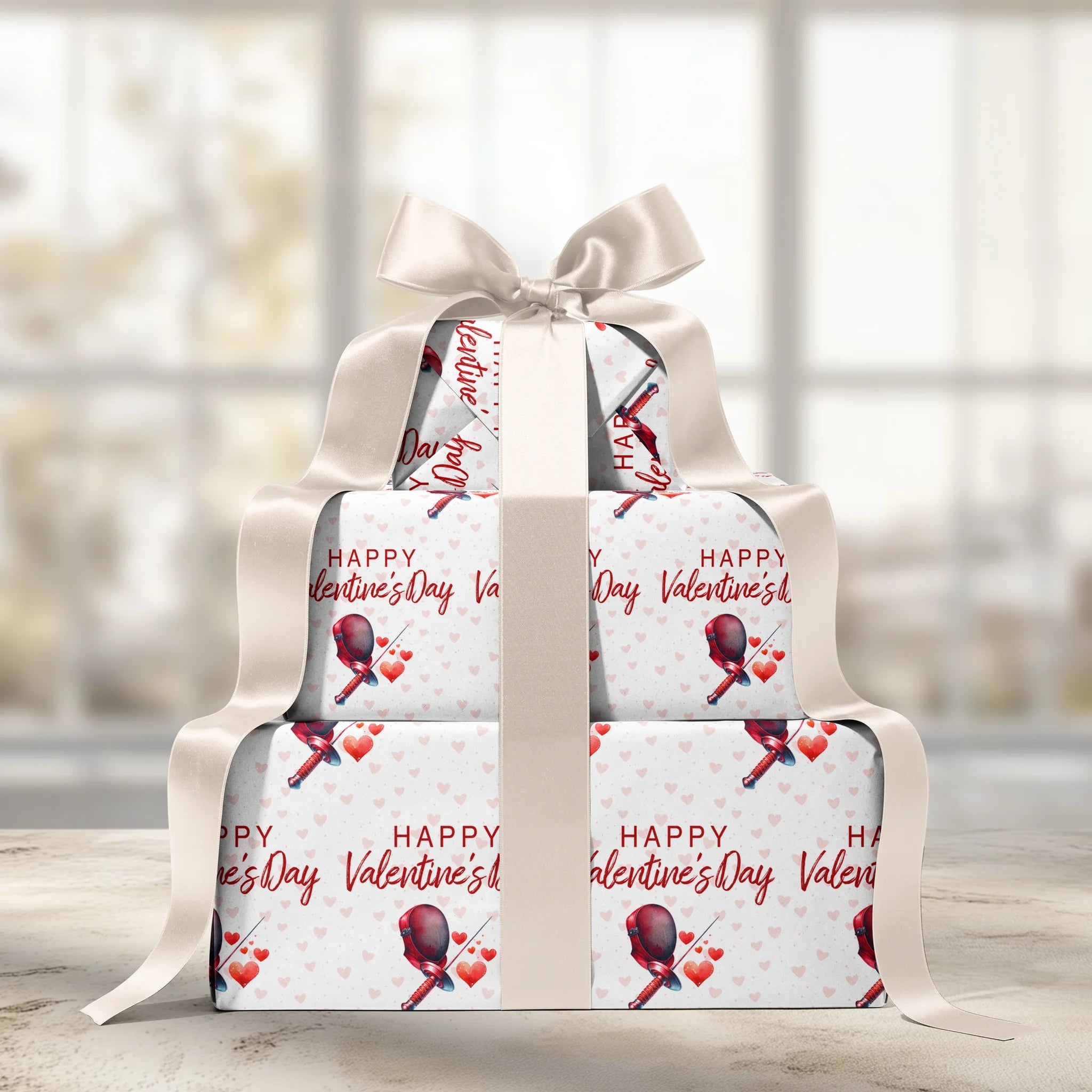 En Garde Emotion Gift Wrapping Paper
