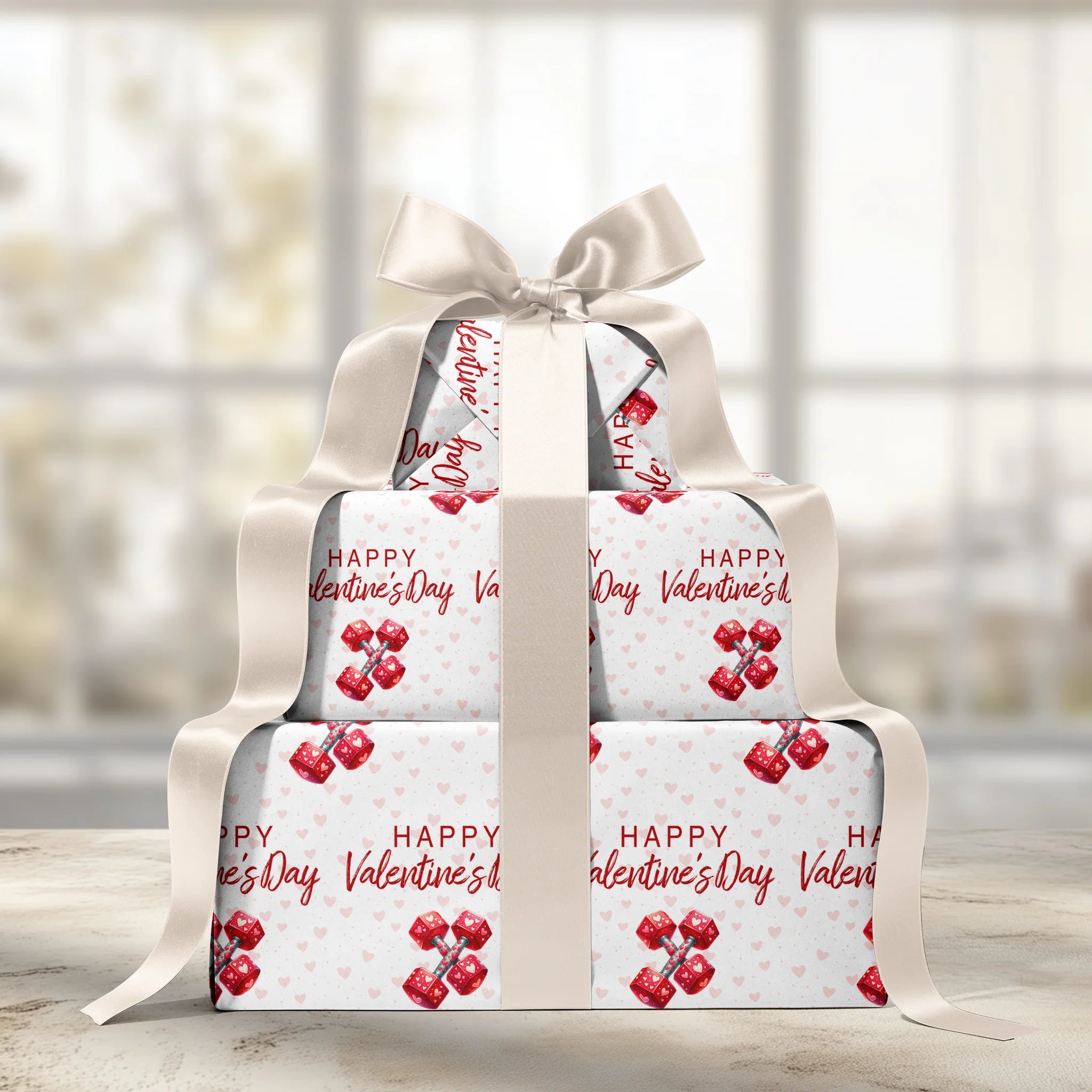 Love Gym One More Gift Wrapping Paper