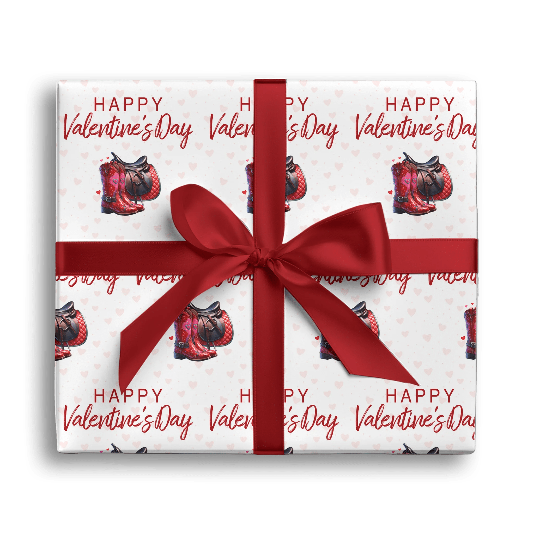 Saddle Up Romance Gift Wrapping Paper