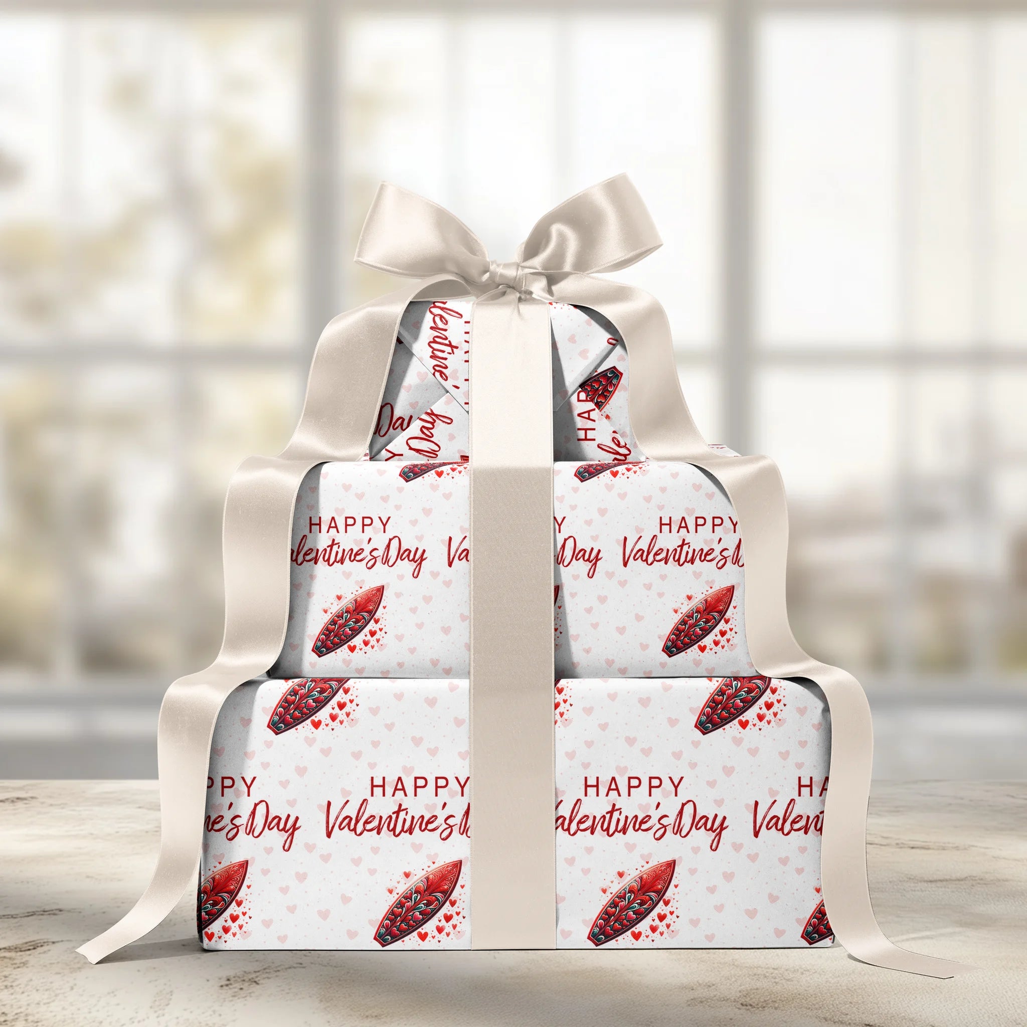 Kiss the Current Gift Wrapping Paper