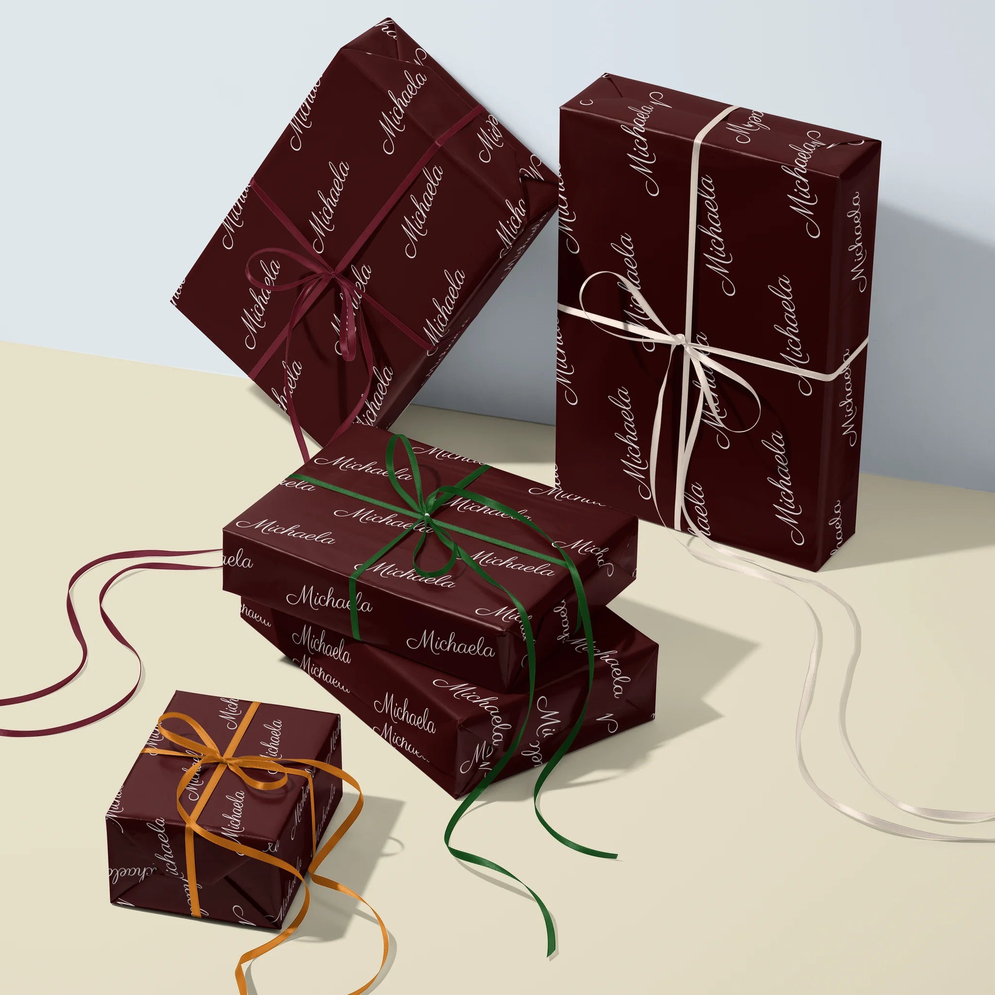 Neon Noted Gift Wrapping Paper
