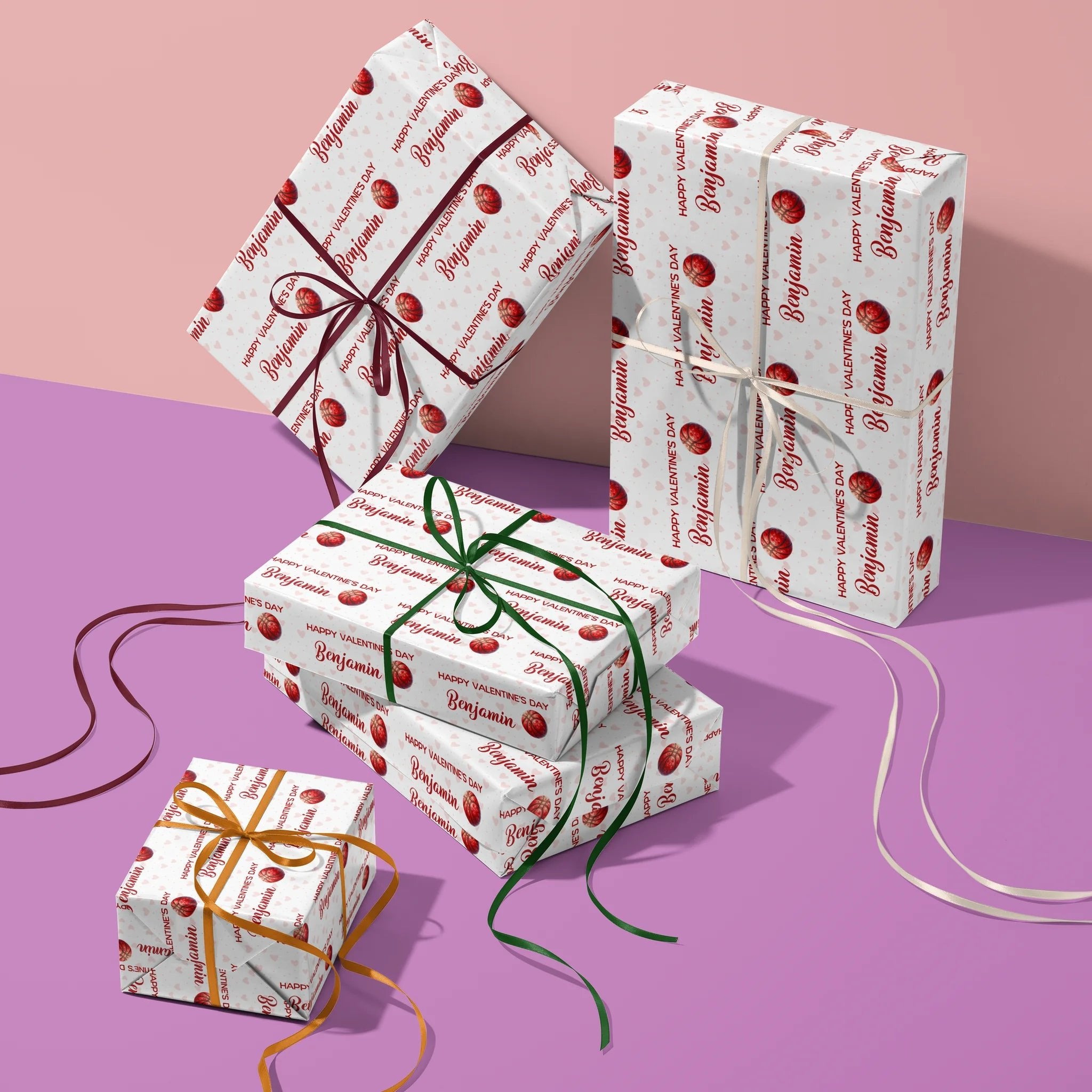 Hoop Dreams Delivered Gift Wrapping Paper