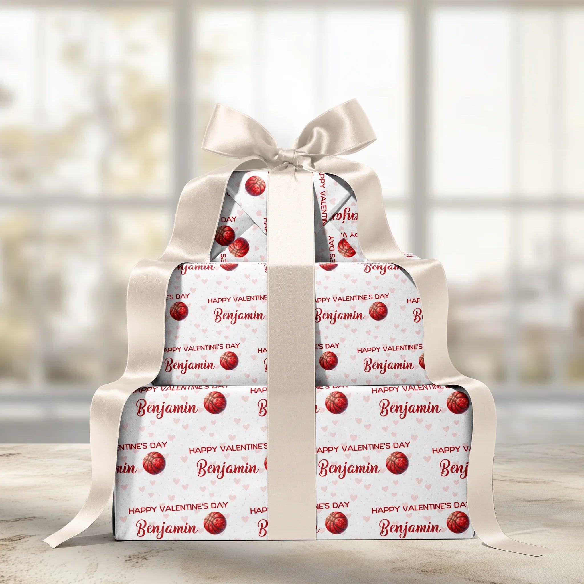 Hoop Dreams Delivered Gift Wrapping Paper