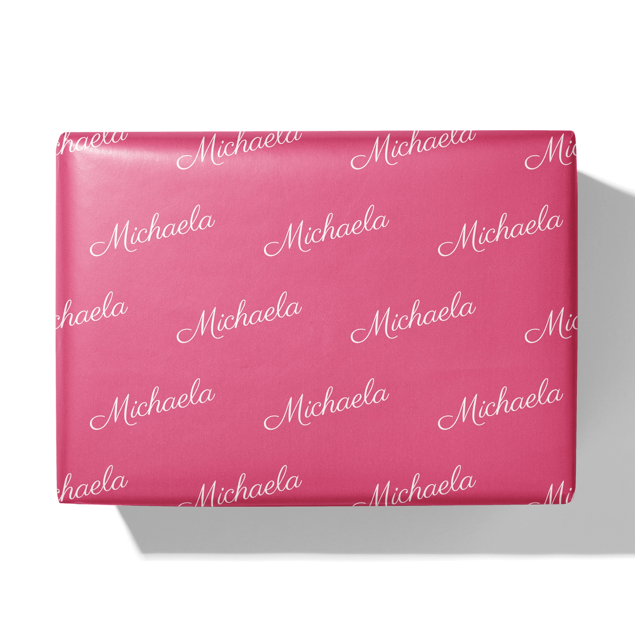 Name Drop Gift Wrapping Paper