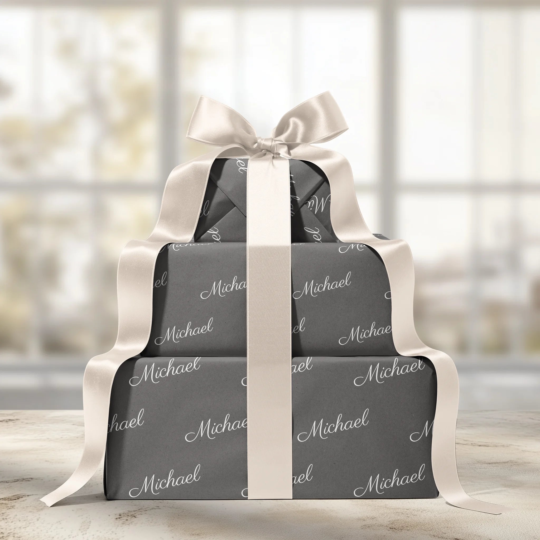 Fame Frame Gift Wrapping Paper