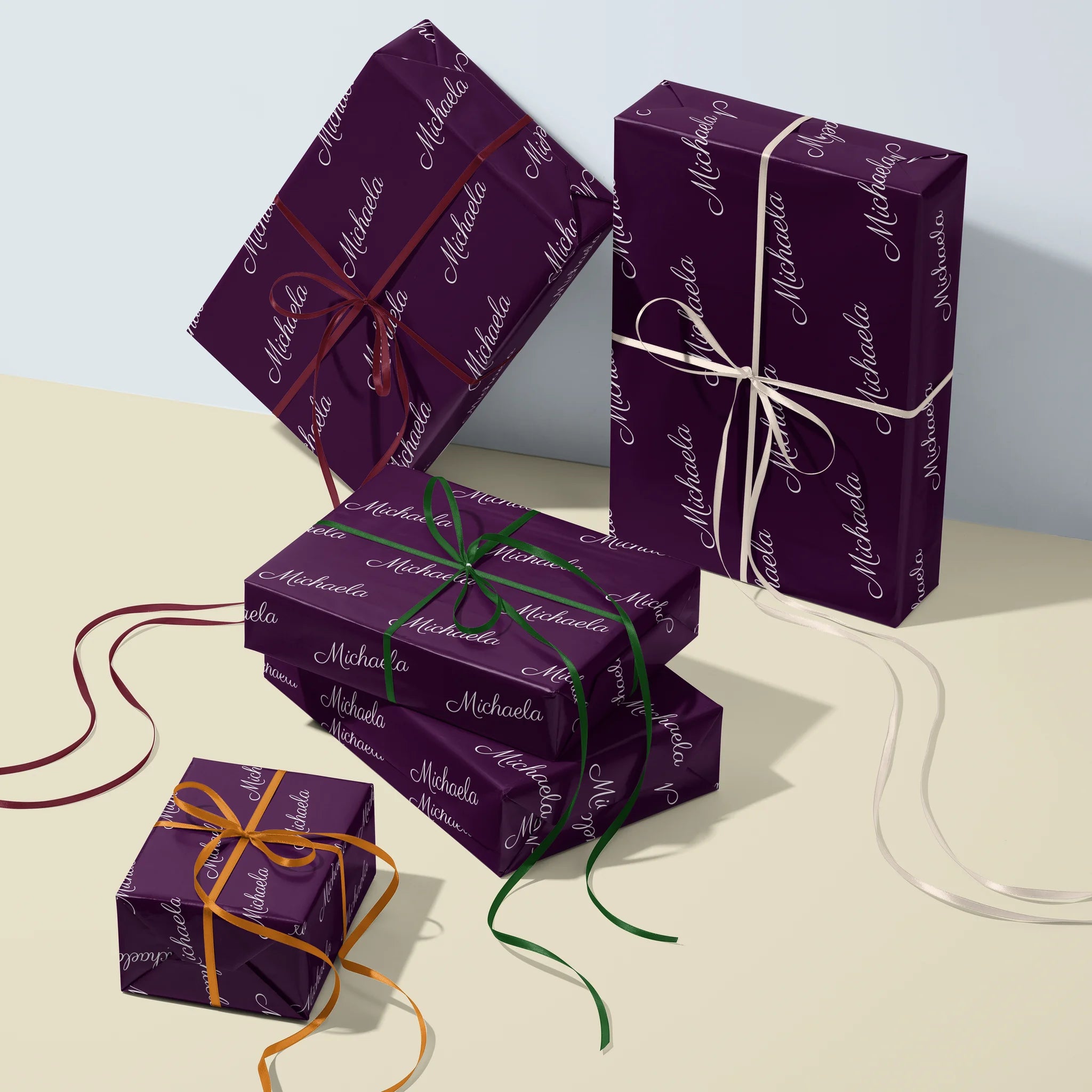 Wish Script Gift Wrapping Paper