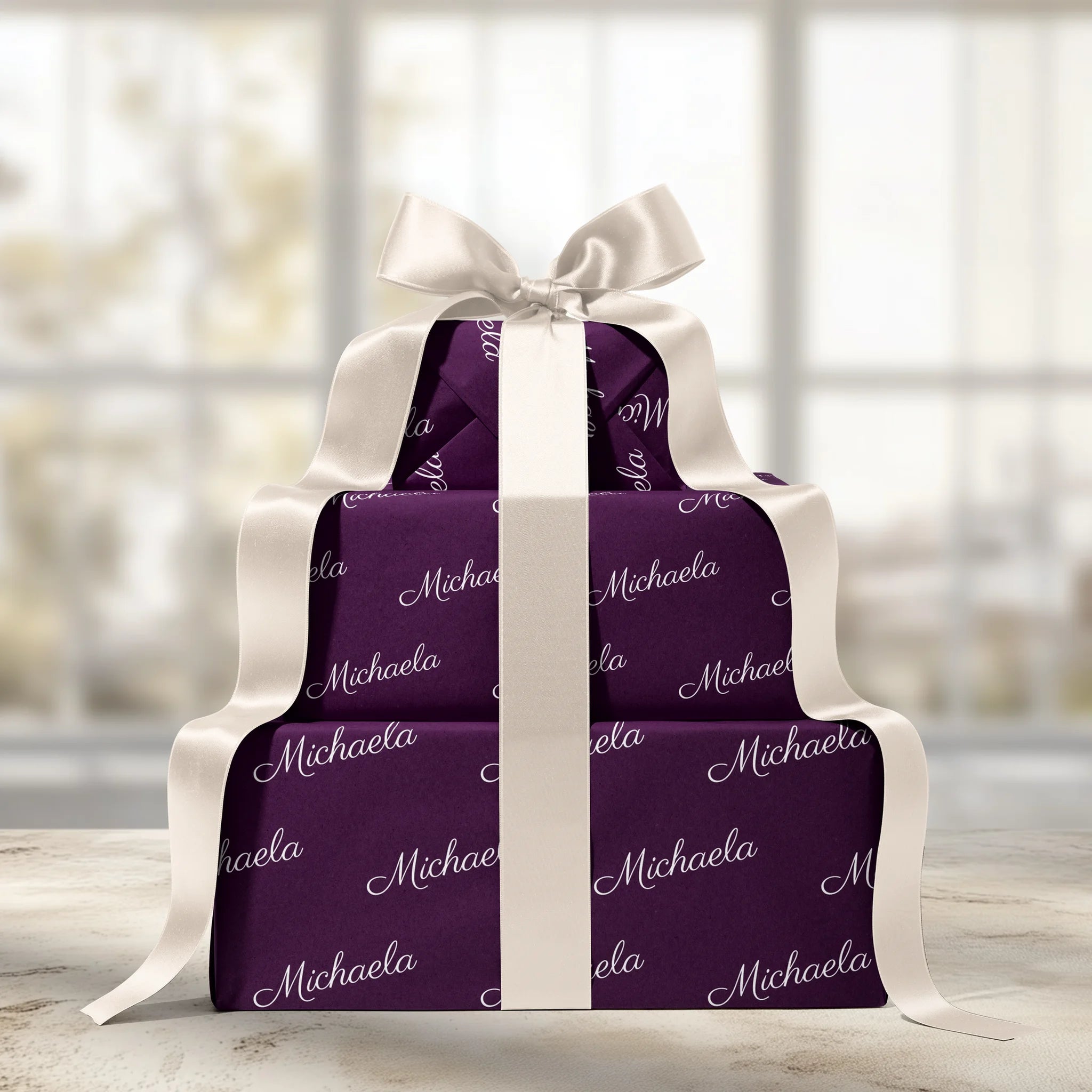 Wish Script Gift Wrapping Paper