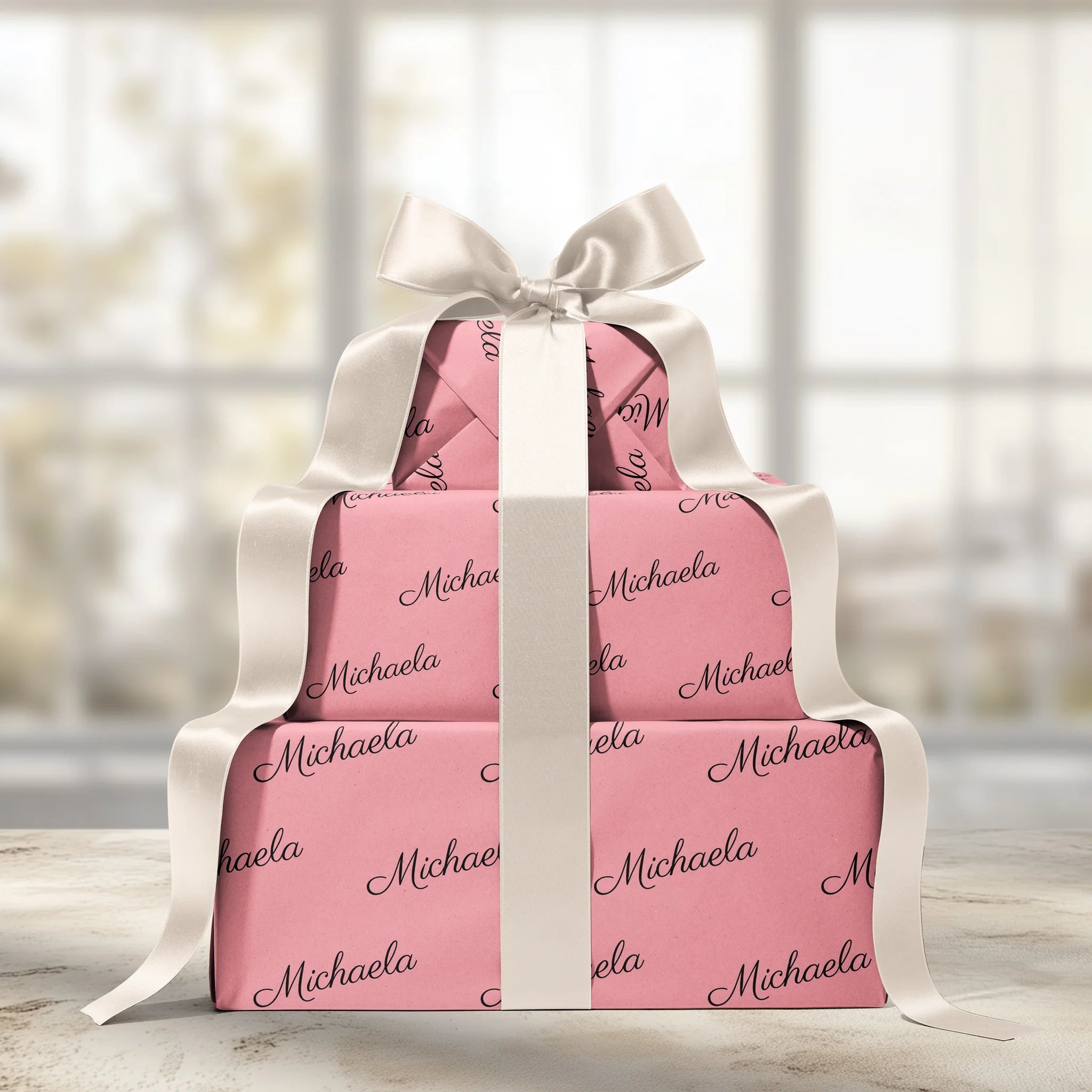 Swoon Script Gift Wrapping Paper