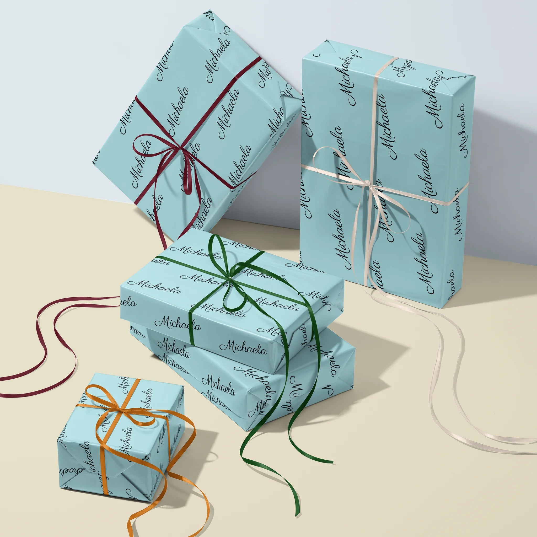 Script Tease Gift Wrapping Paper