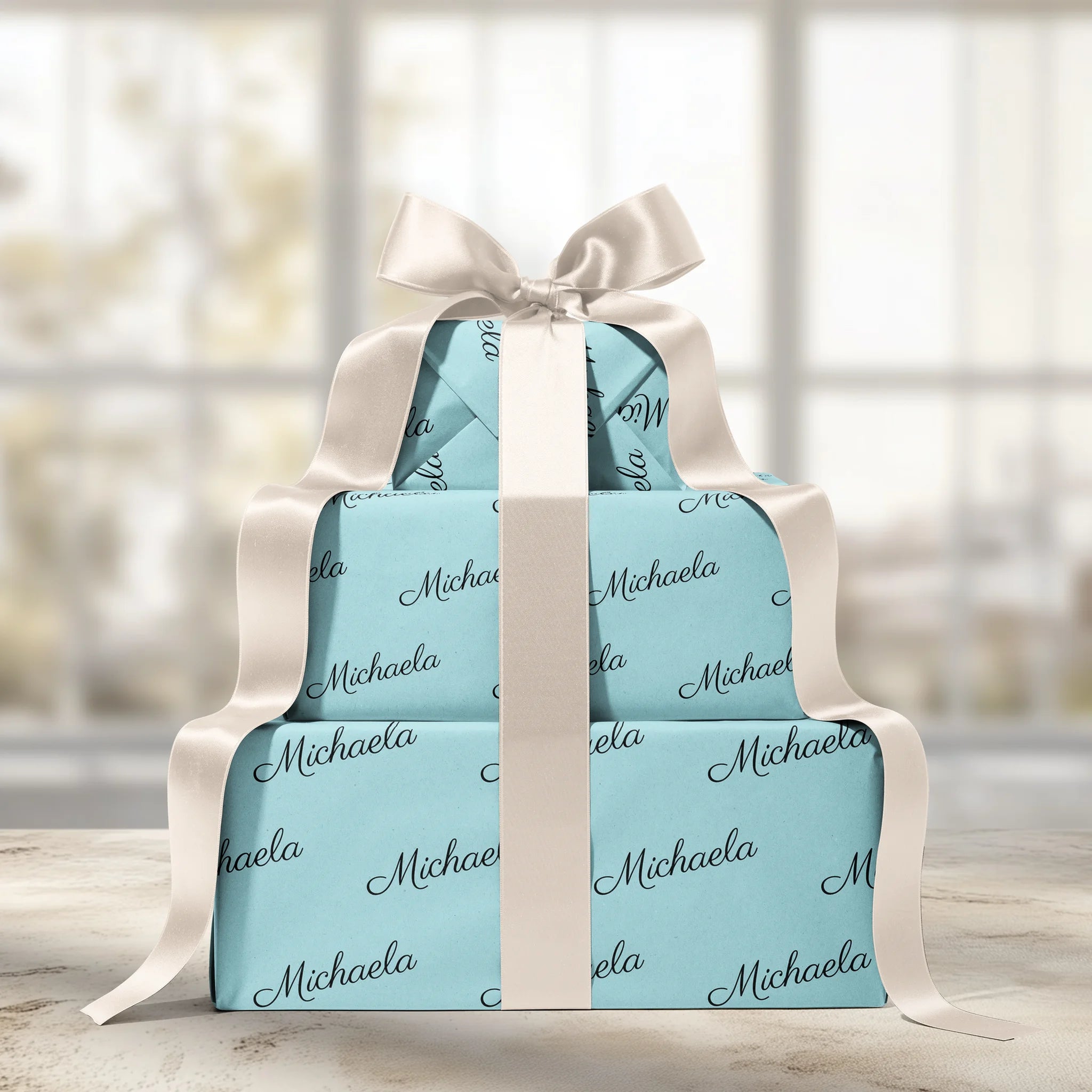 Script Tease Gift Wrapping Paper