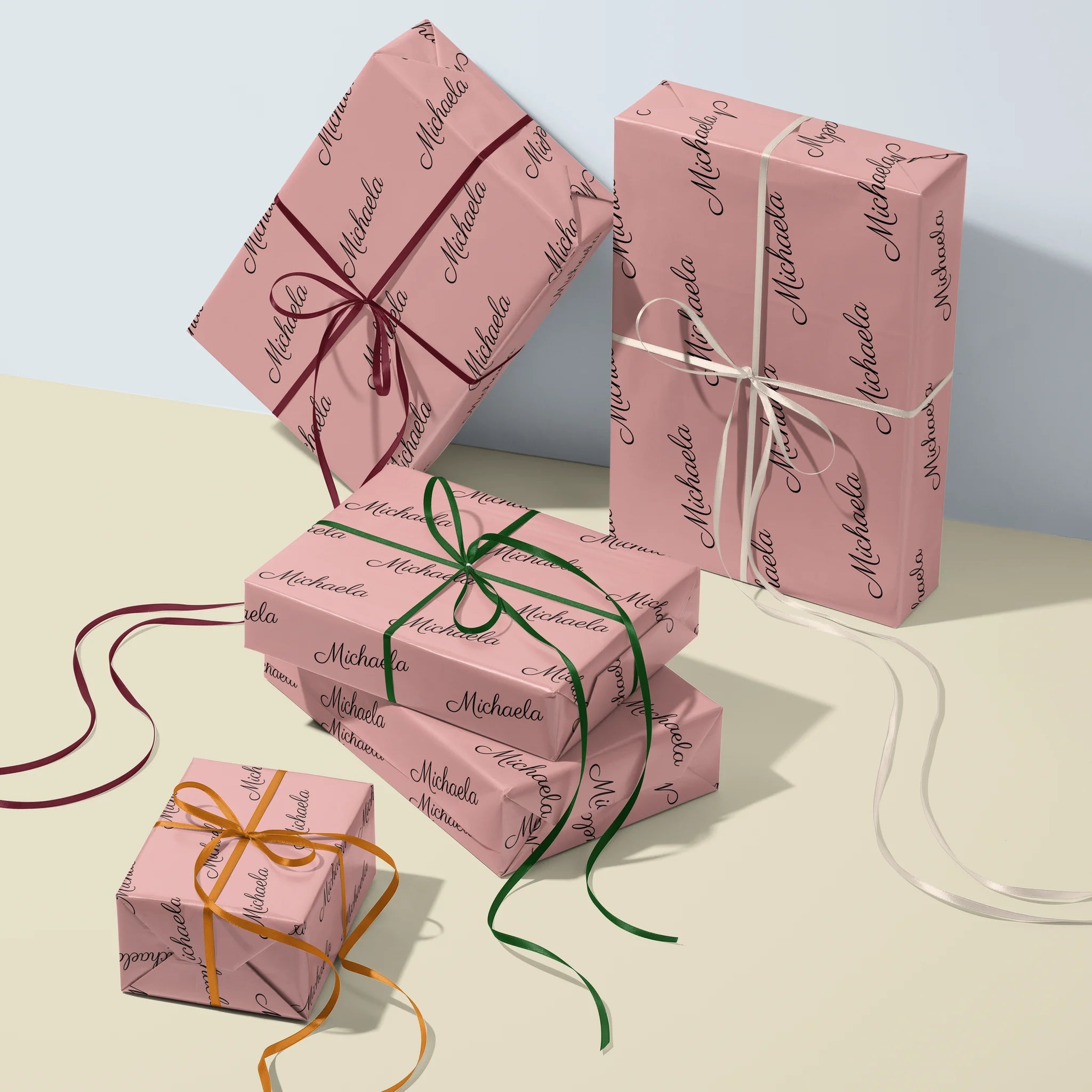 Write On Time Gift Wrapping Paper