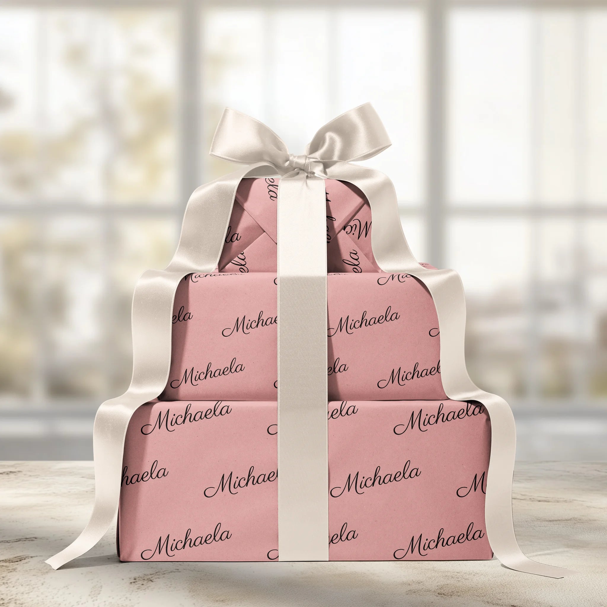 Write On Time Gift Wrapping Paper