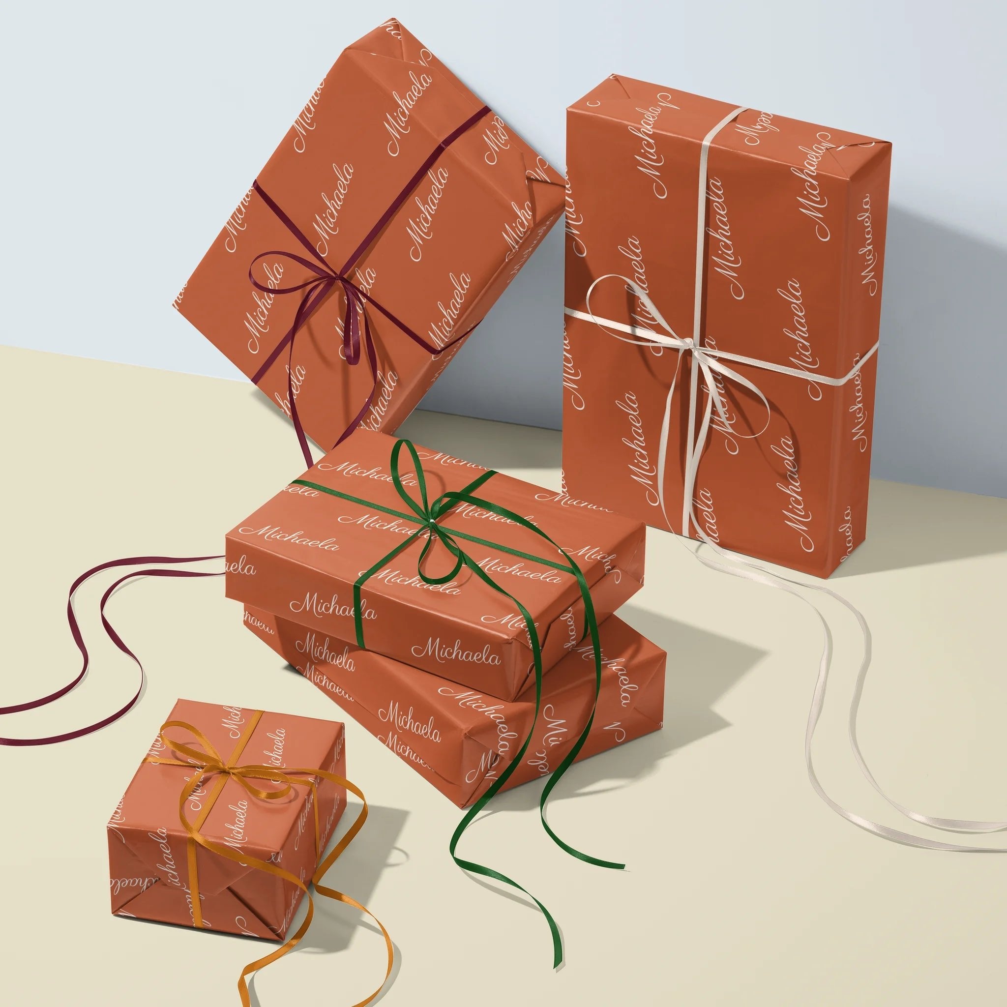 Unbox the Message Gift Wrapping Paper
