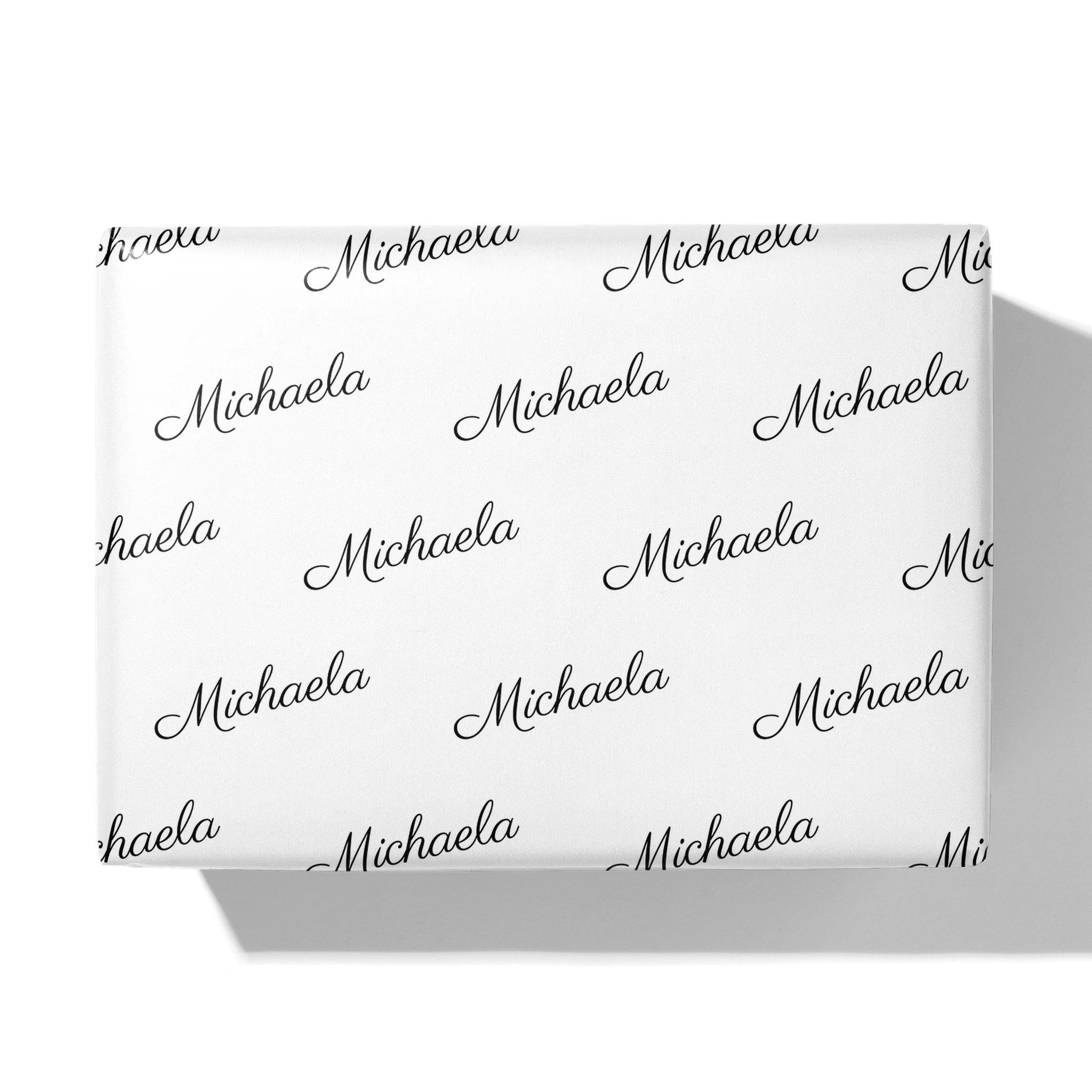 Letter Swept Gift Wrapping Paper