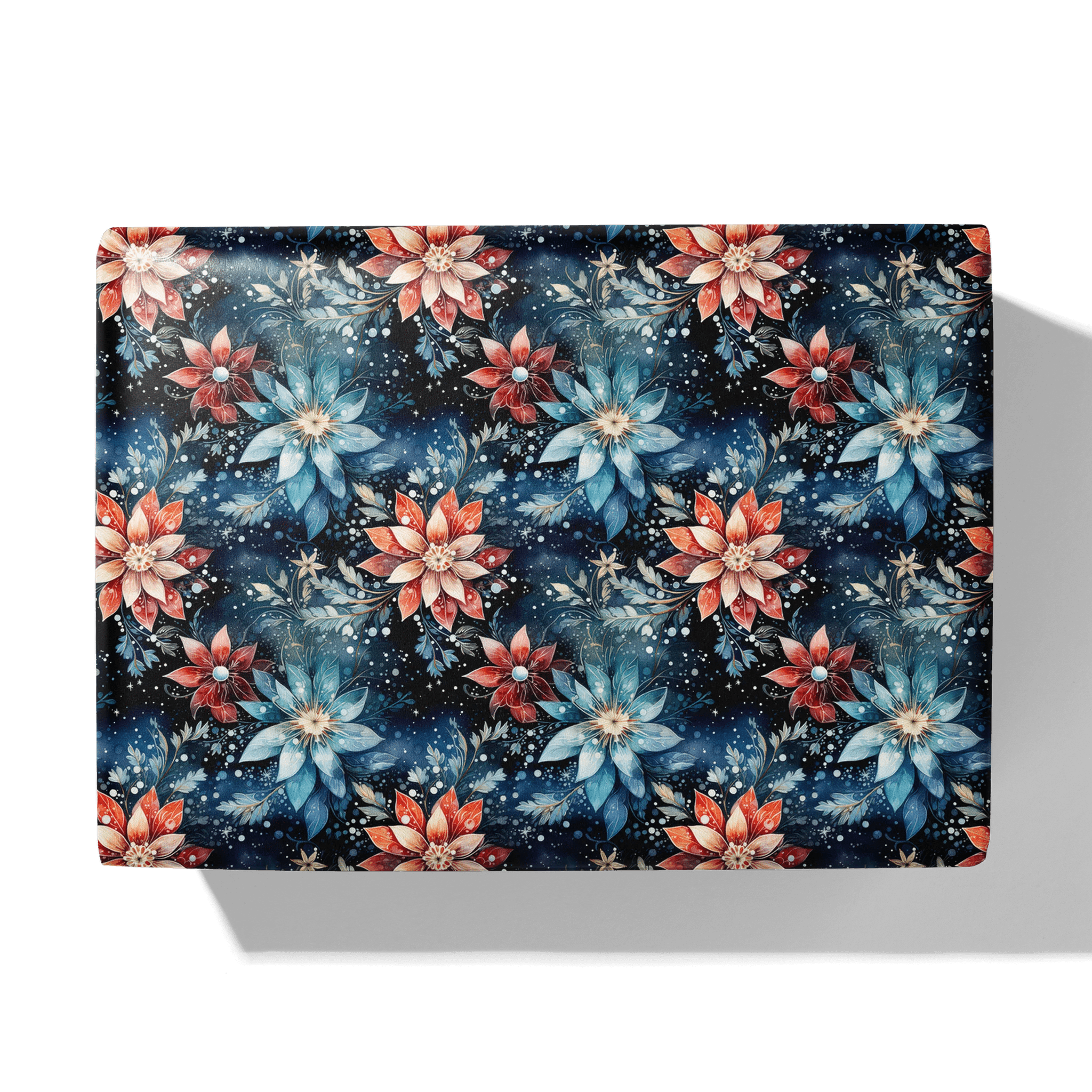 Silent Night Blooms Gift Wrapping Paper