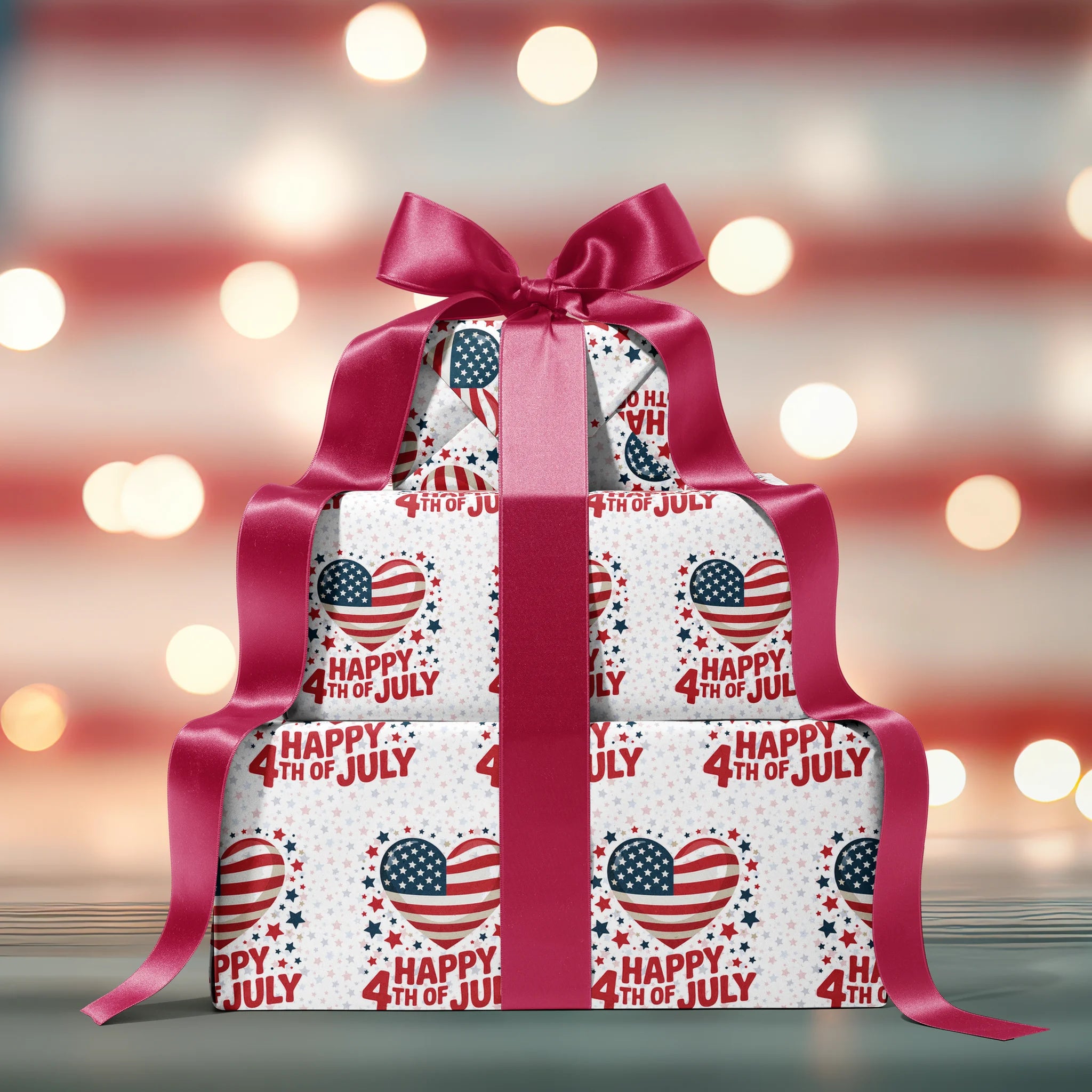 Heartfelt Holiday Wishes Gift Wrapping Paper