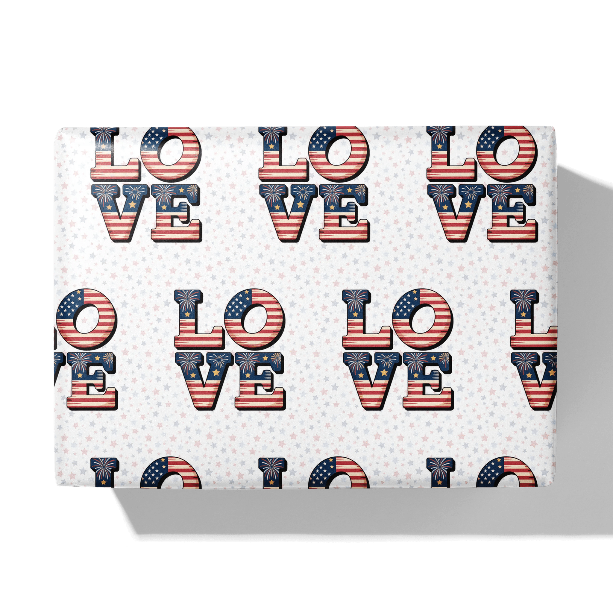 Love Supreme Fireworks Gift Wrapping Paper