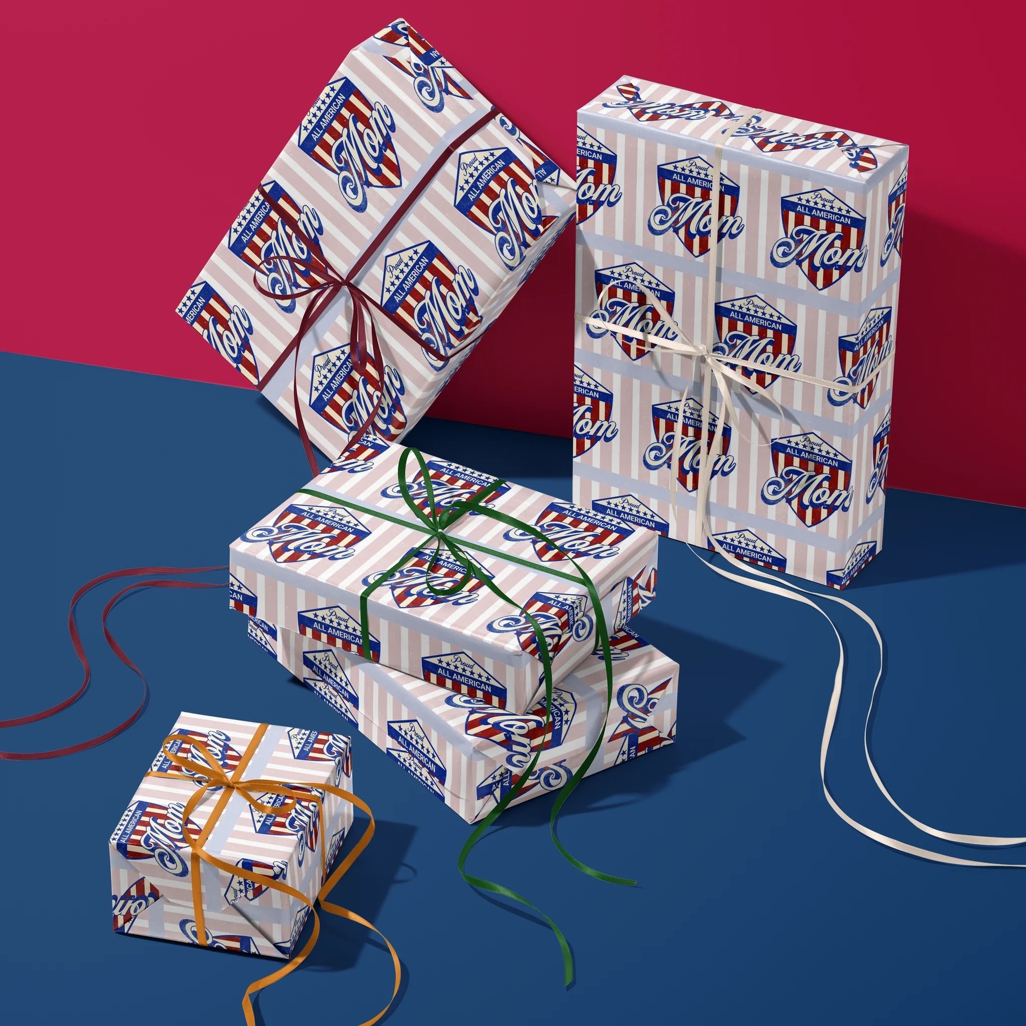 Mother's Medal Pride Gift Wrapping Paper