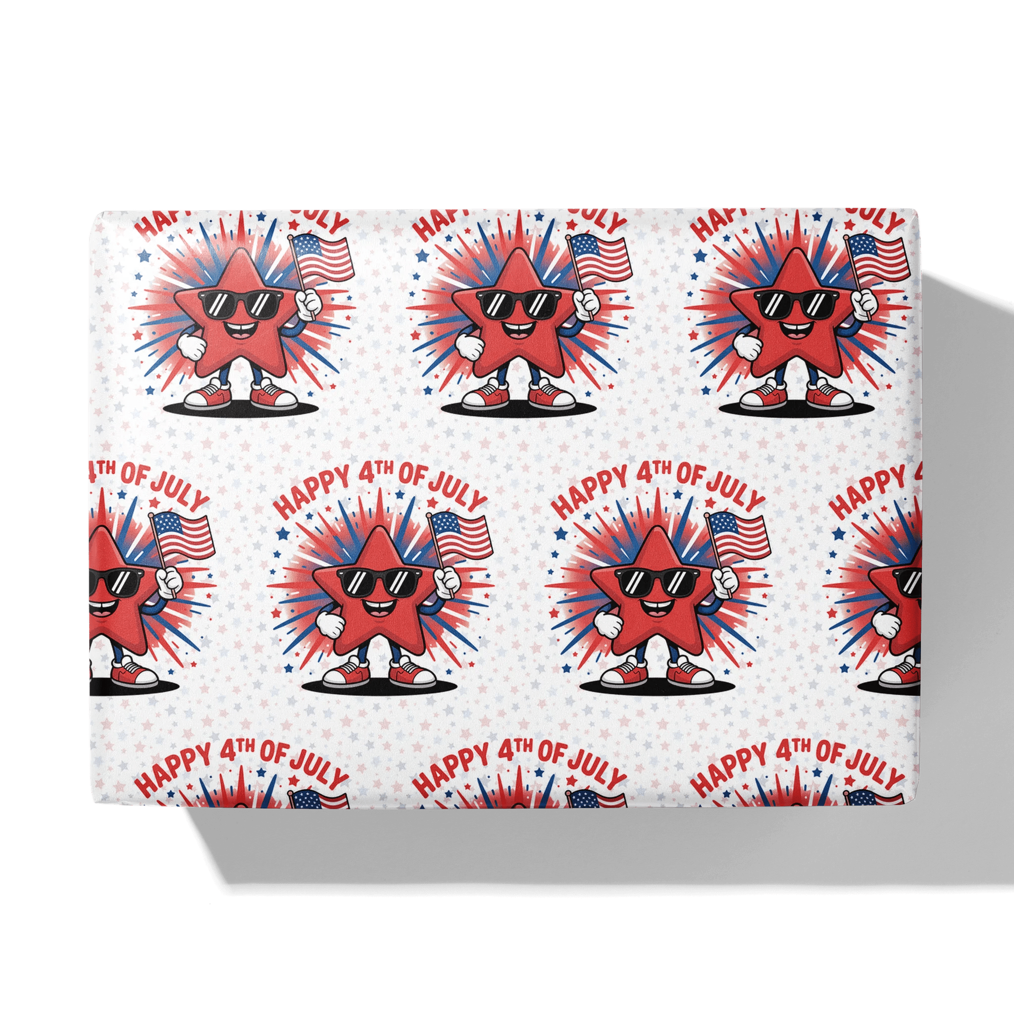 Star's Festive Magic Gift Wrapping Paper