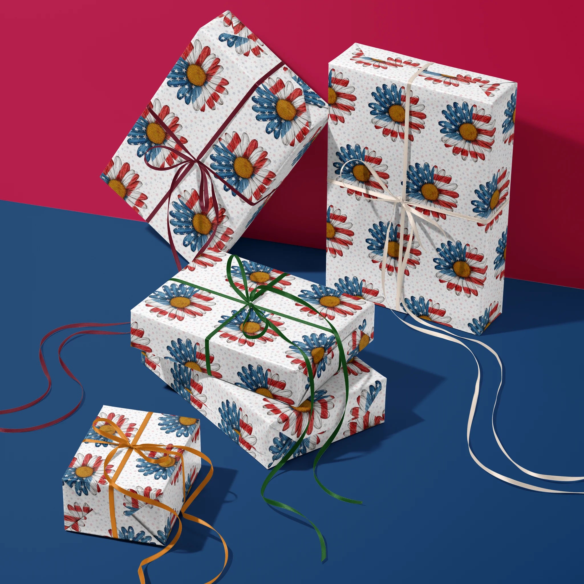 Daisy Chain Pride Gift Wrapping Paper