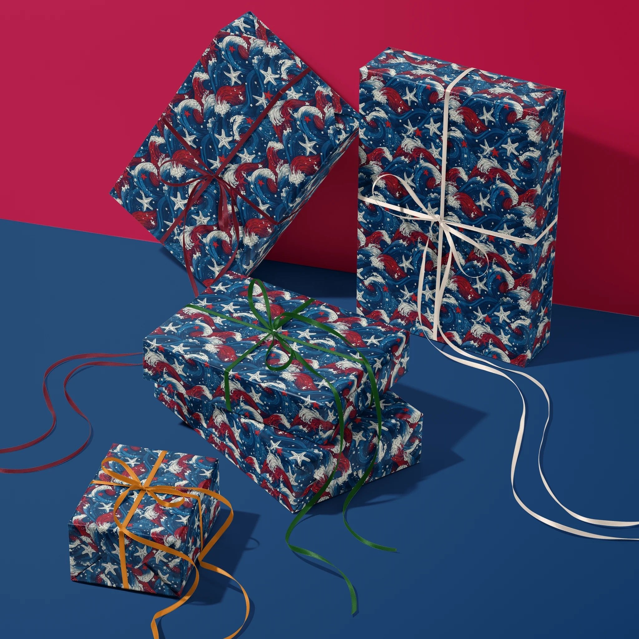 Wave of Wonder Gift Wrapping Paper