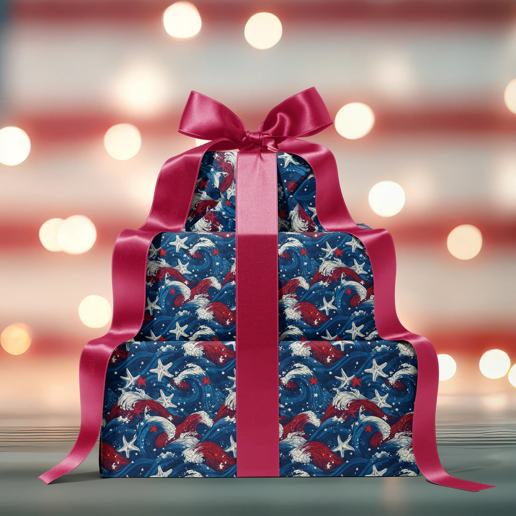 Wave of Wonder Gift Wrapping Paper