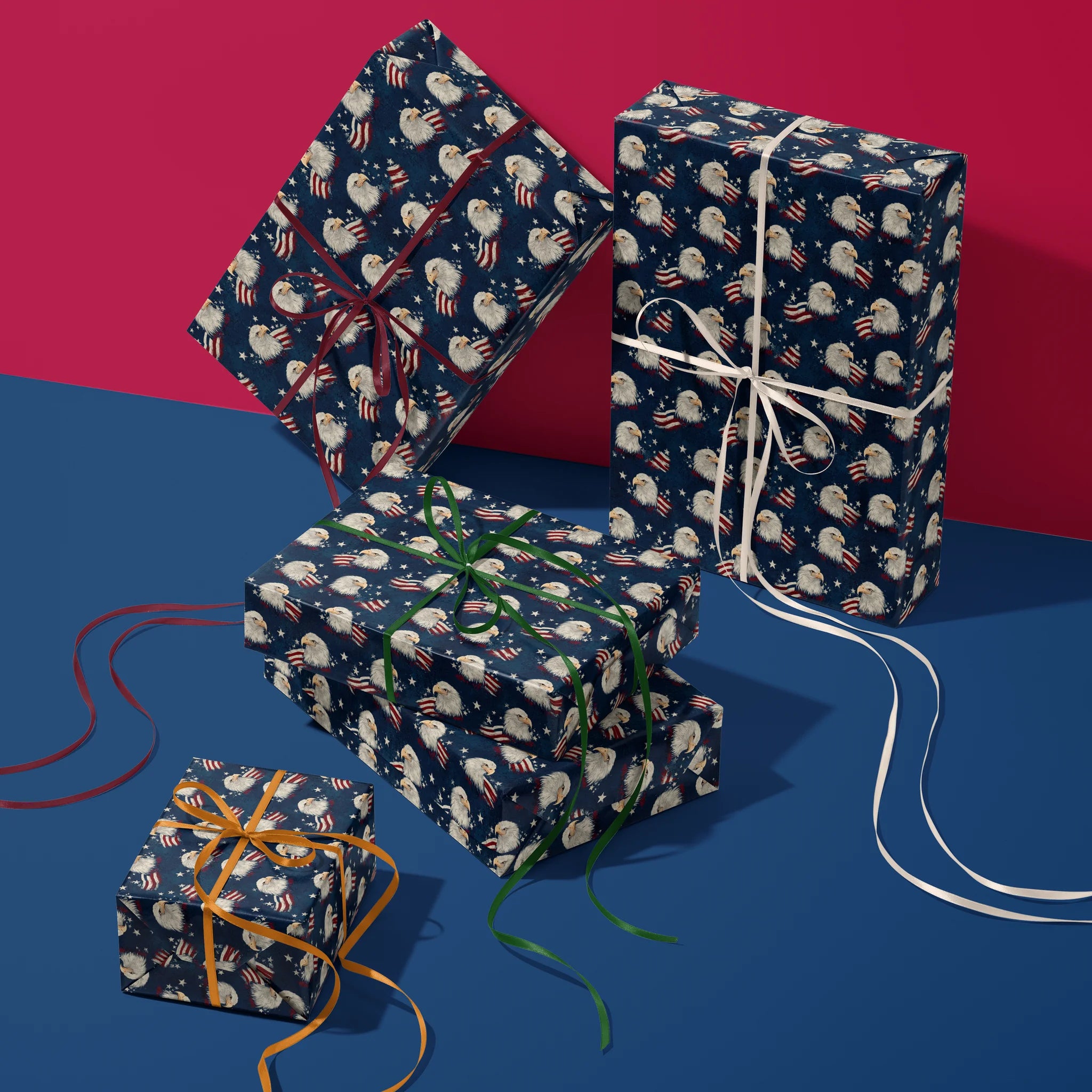Majestic Eagle Moment Gift Wrapping Paper