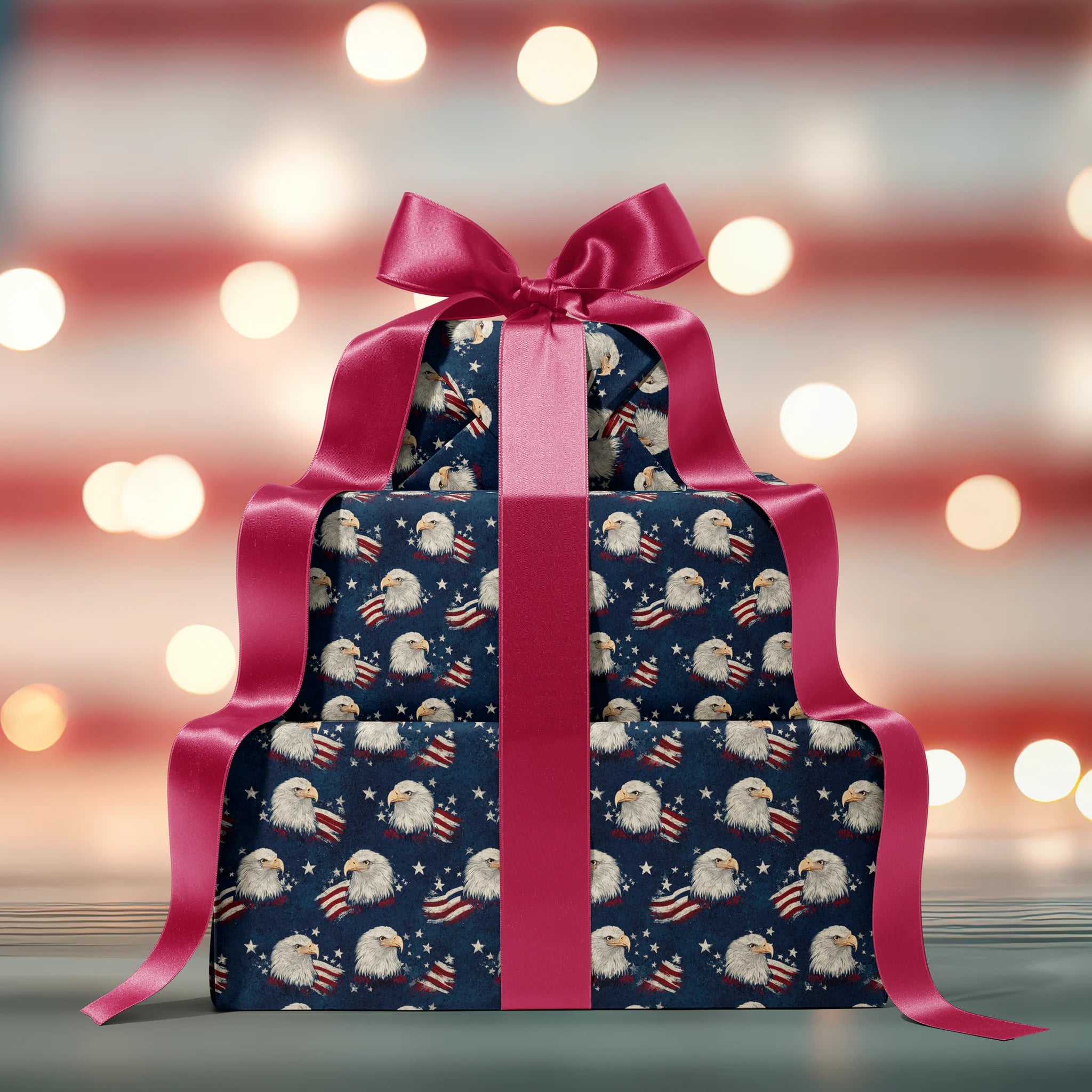 Majestic Eagle Moment Gift Wrapping Paper