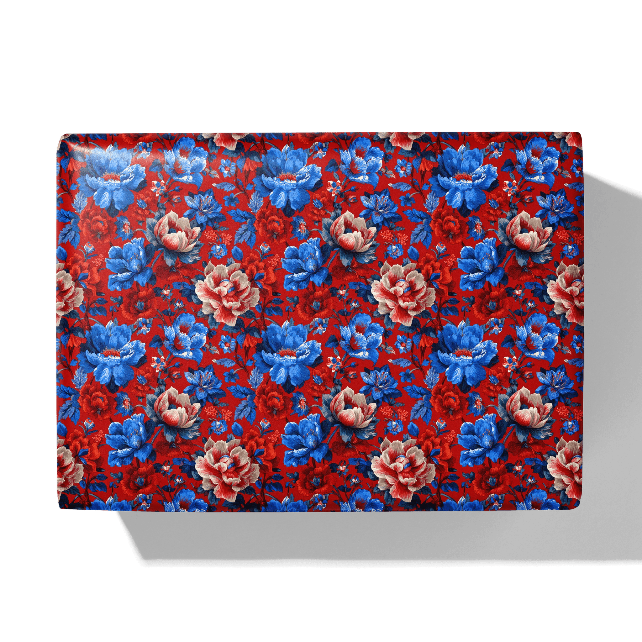 Vibrant Victory Florals Gift Wrapping Paper