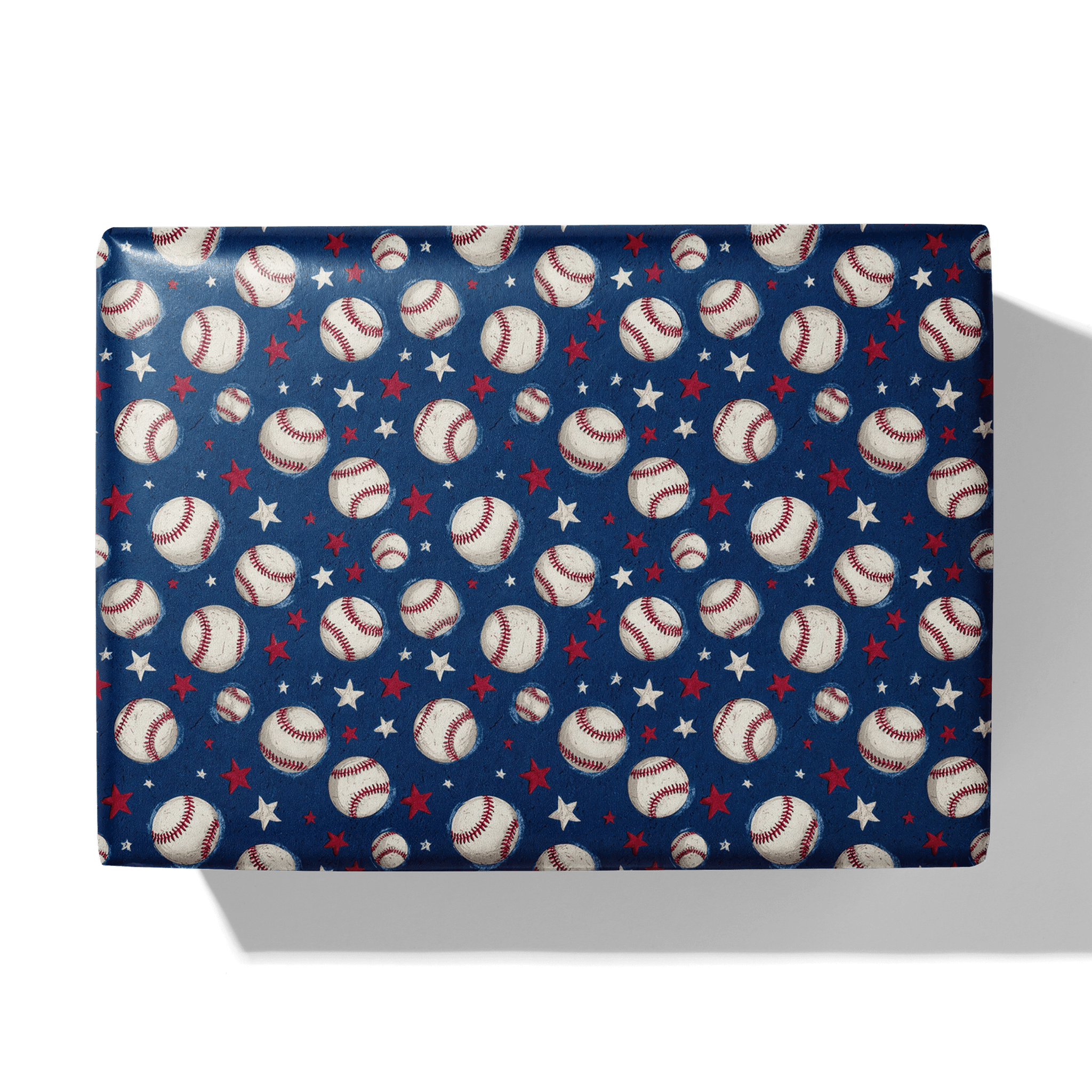 Sporty Baseball Salute Gift Wrapping Paper