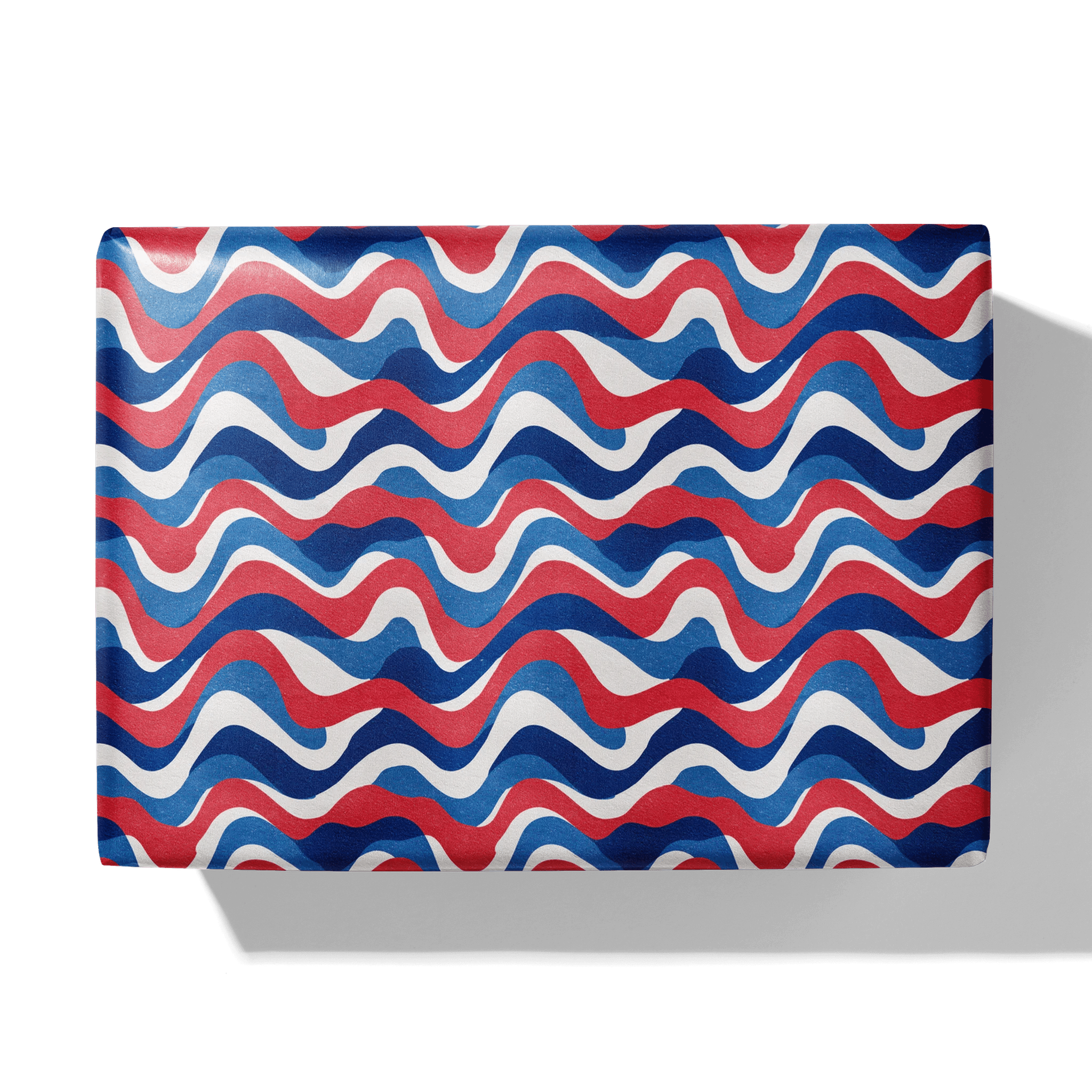 Rhythmic Ribbon Flow Gift Wrapping Paper