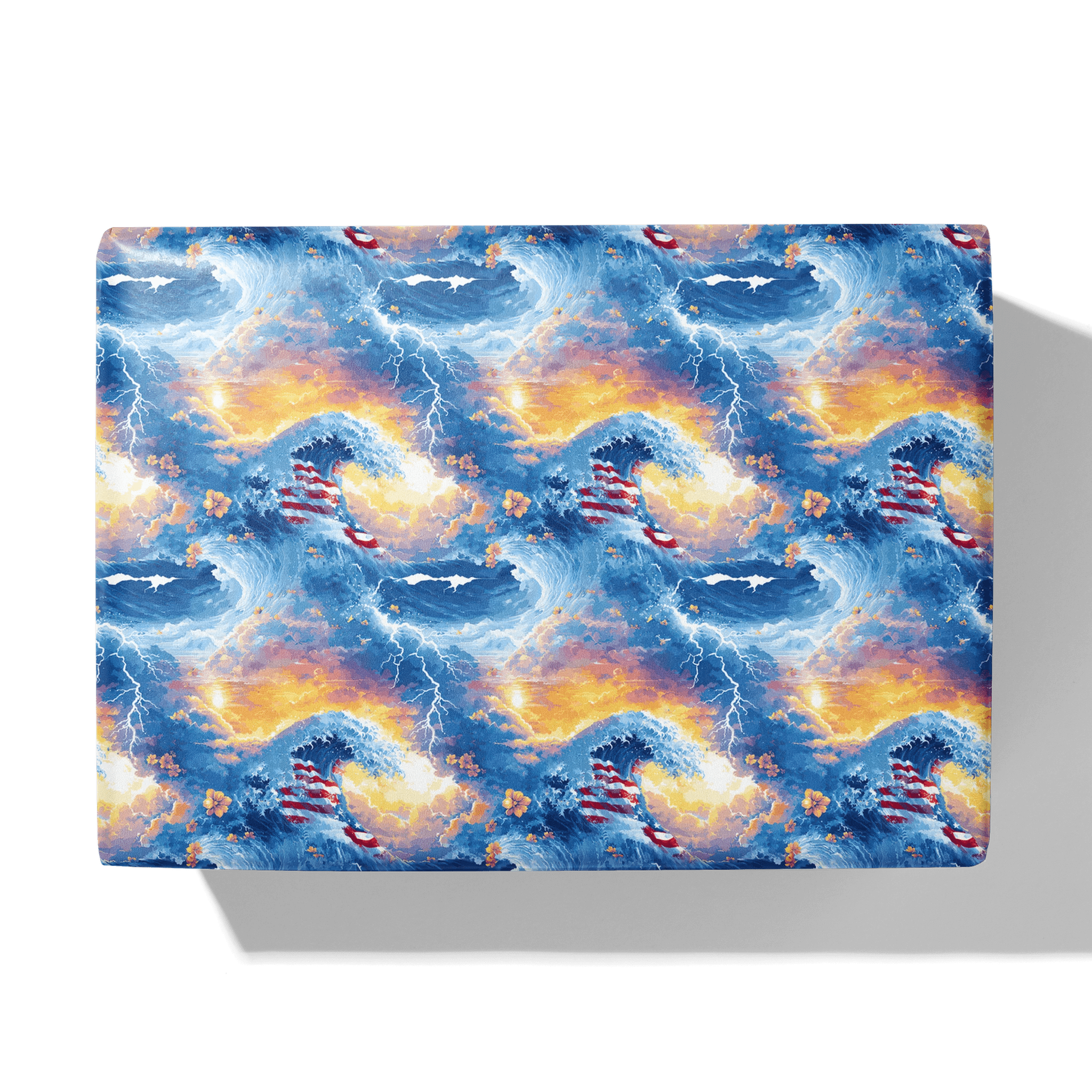 Surreal Wave Surge Gift Wrapping Paper