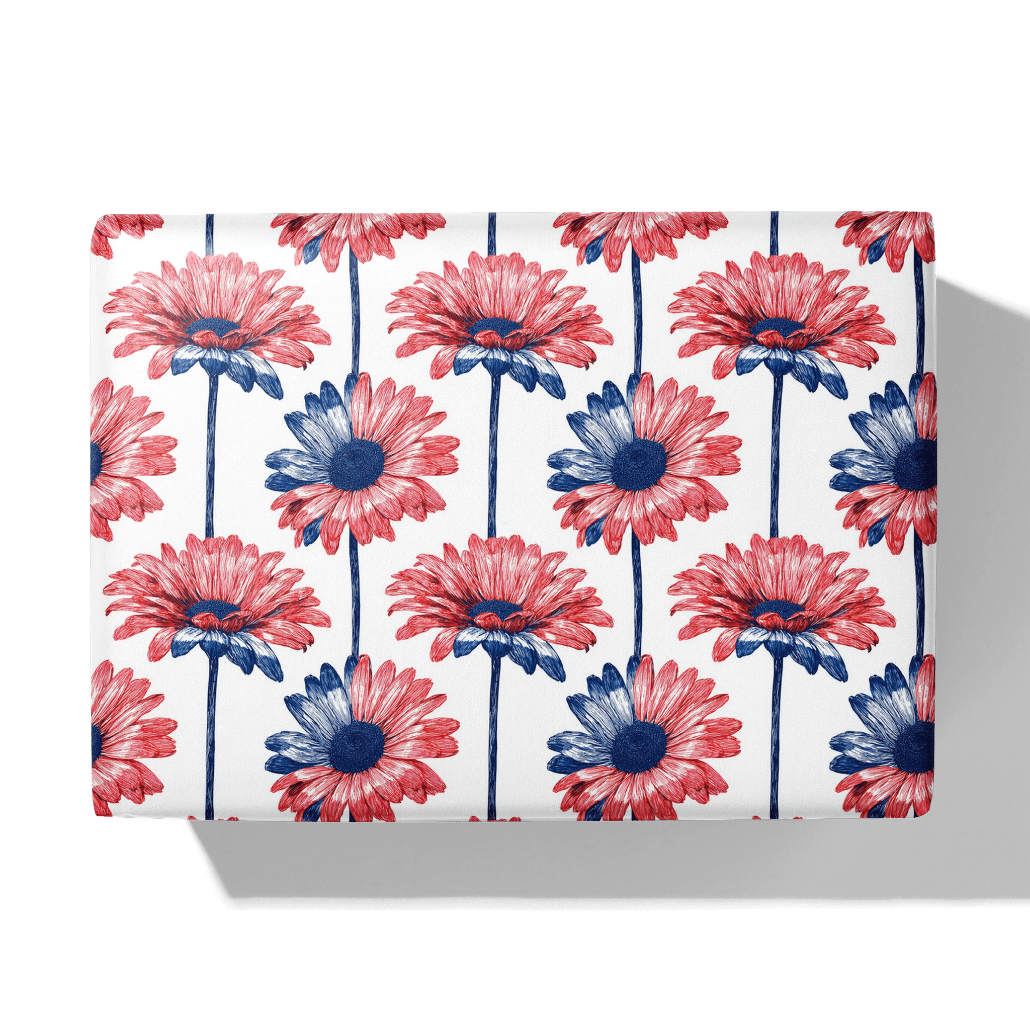 Seamless Patriotic Salute Gift Wrapping Paper