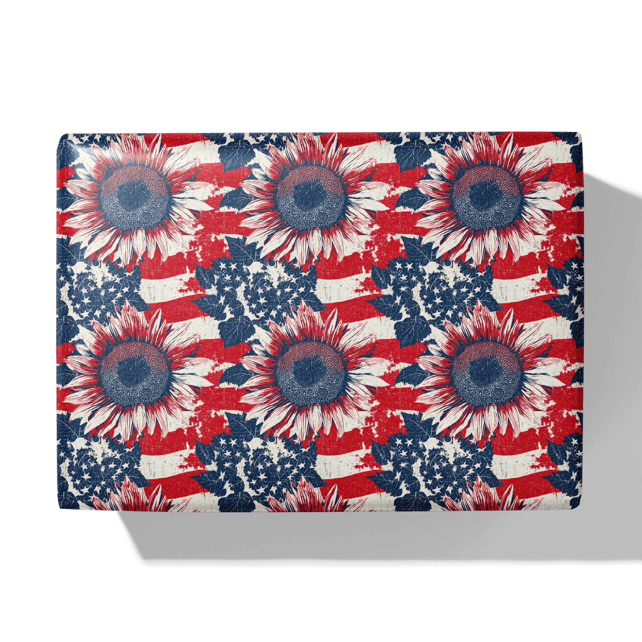 Rustic Reverent Sunflowers Gift Wrapping Paper