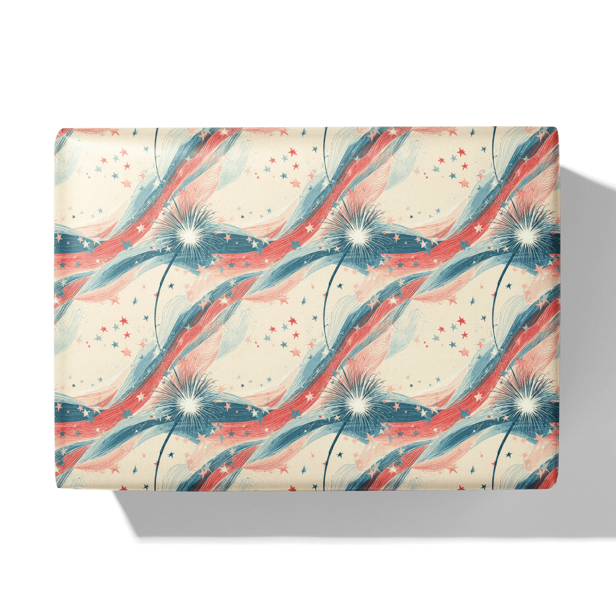 Cosmic Firework Swirls Gift Wrapping Paper