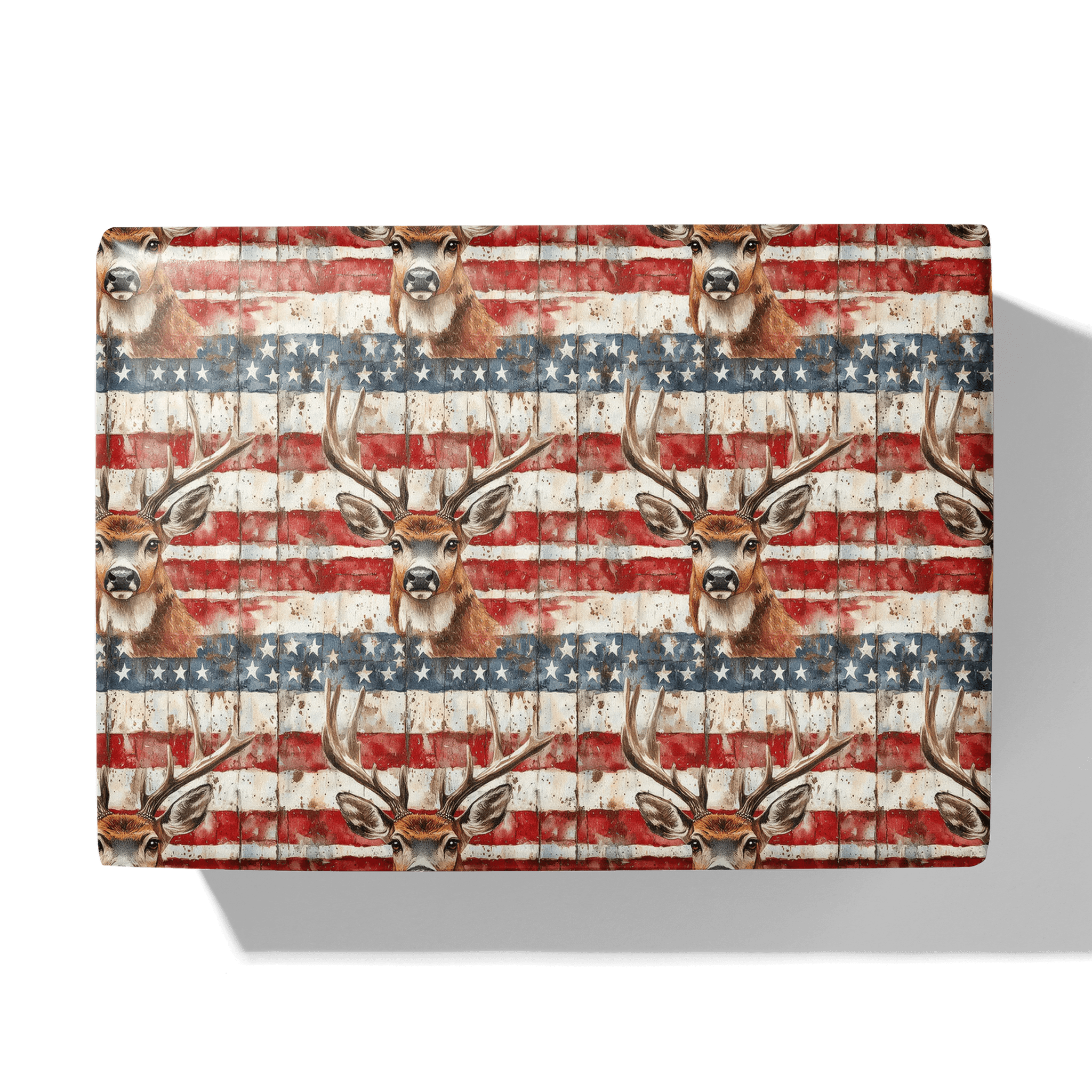 Woodland Warrior Deer Gift Wrapping Paper