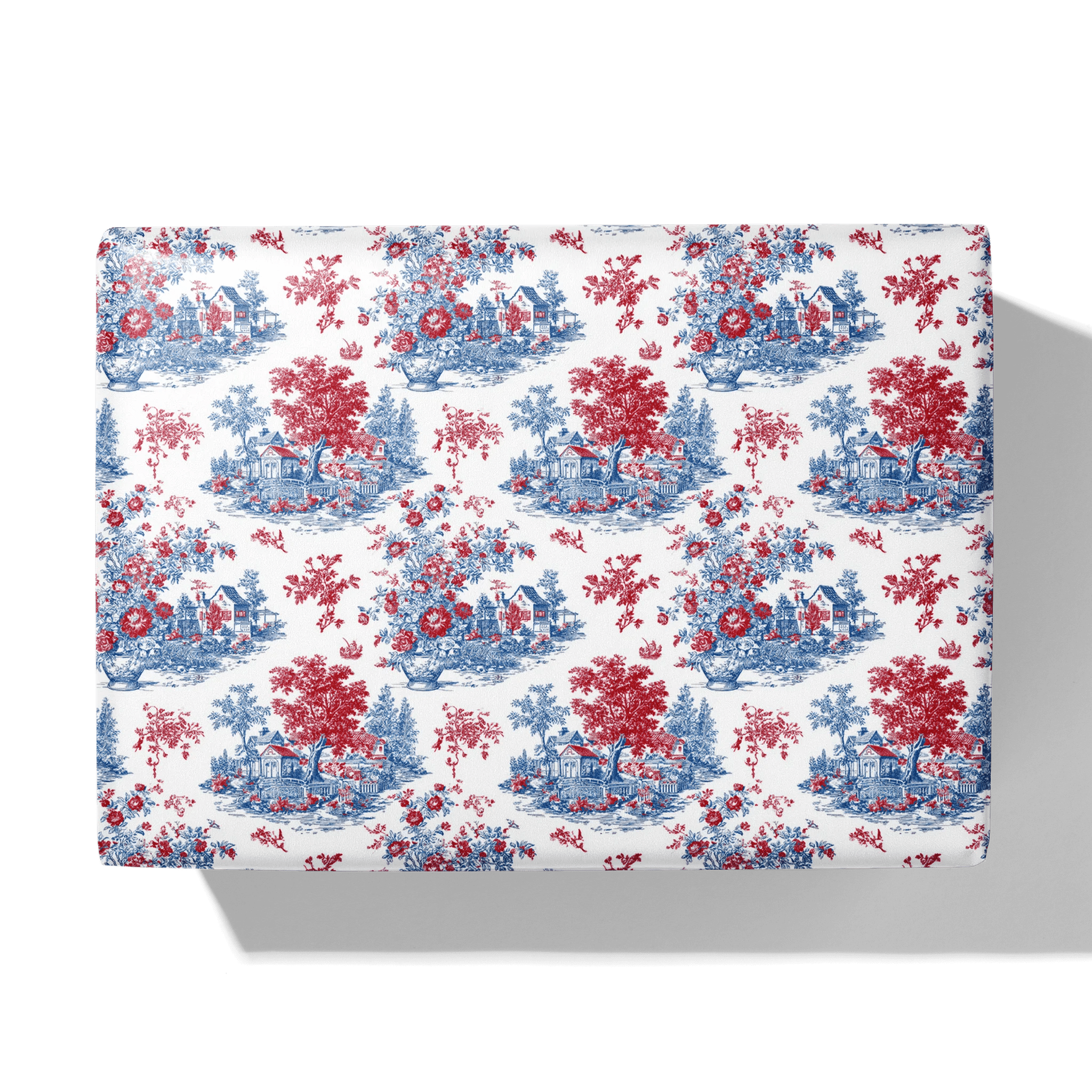 Toile Tribute Romance Gift Wrapping Paper