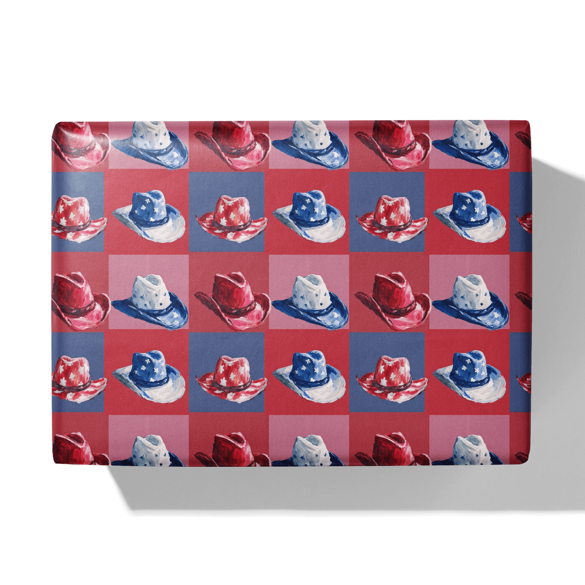 Colorful Cowpoke Hats Gift Wrapping Paper