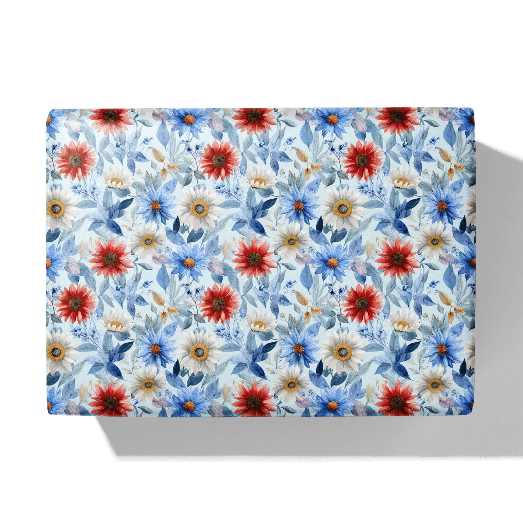 Gentle Sunflower Gathering Gift Wrapping Paper