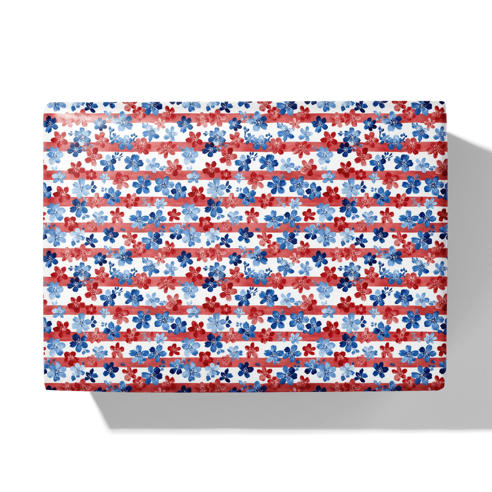 Festive Floral Field Gift Wrapping Paper